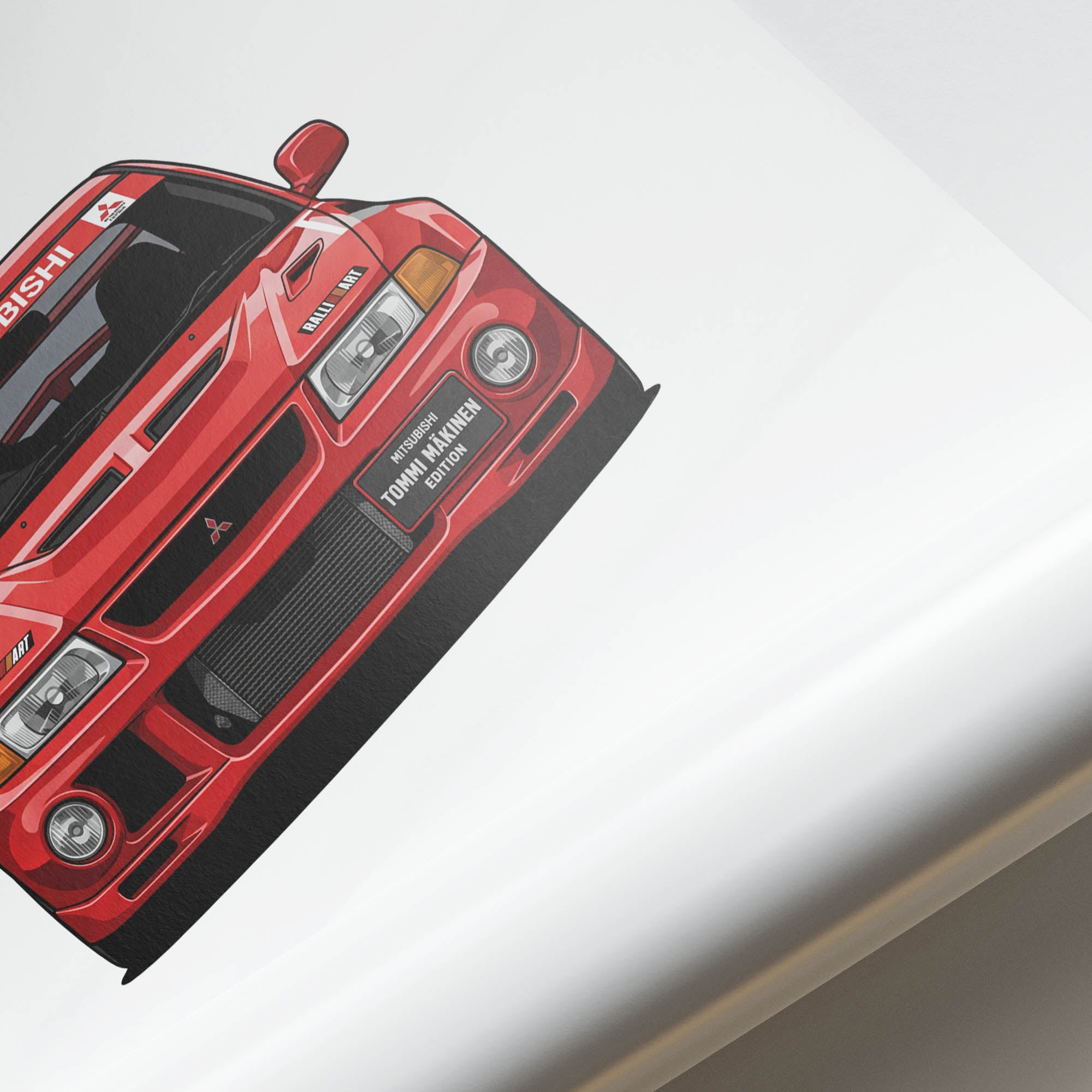 2000 Mitsubishi Lancer Evolution VI Tommi M – Car Print