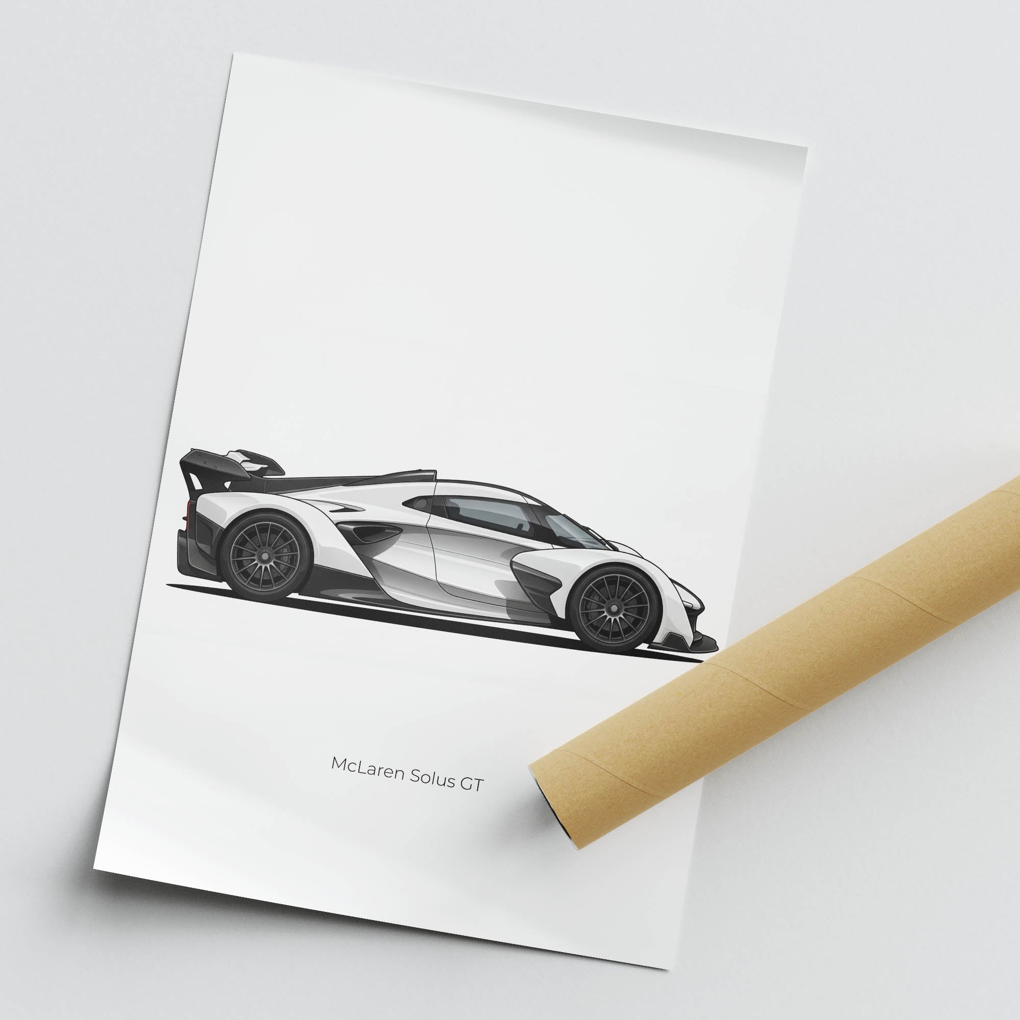 2023 McLaren Solus GT – Car Print