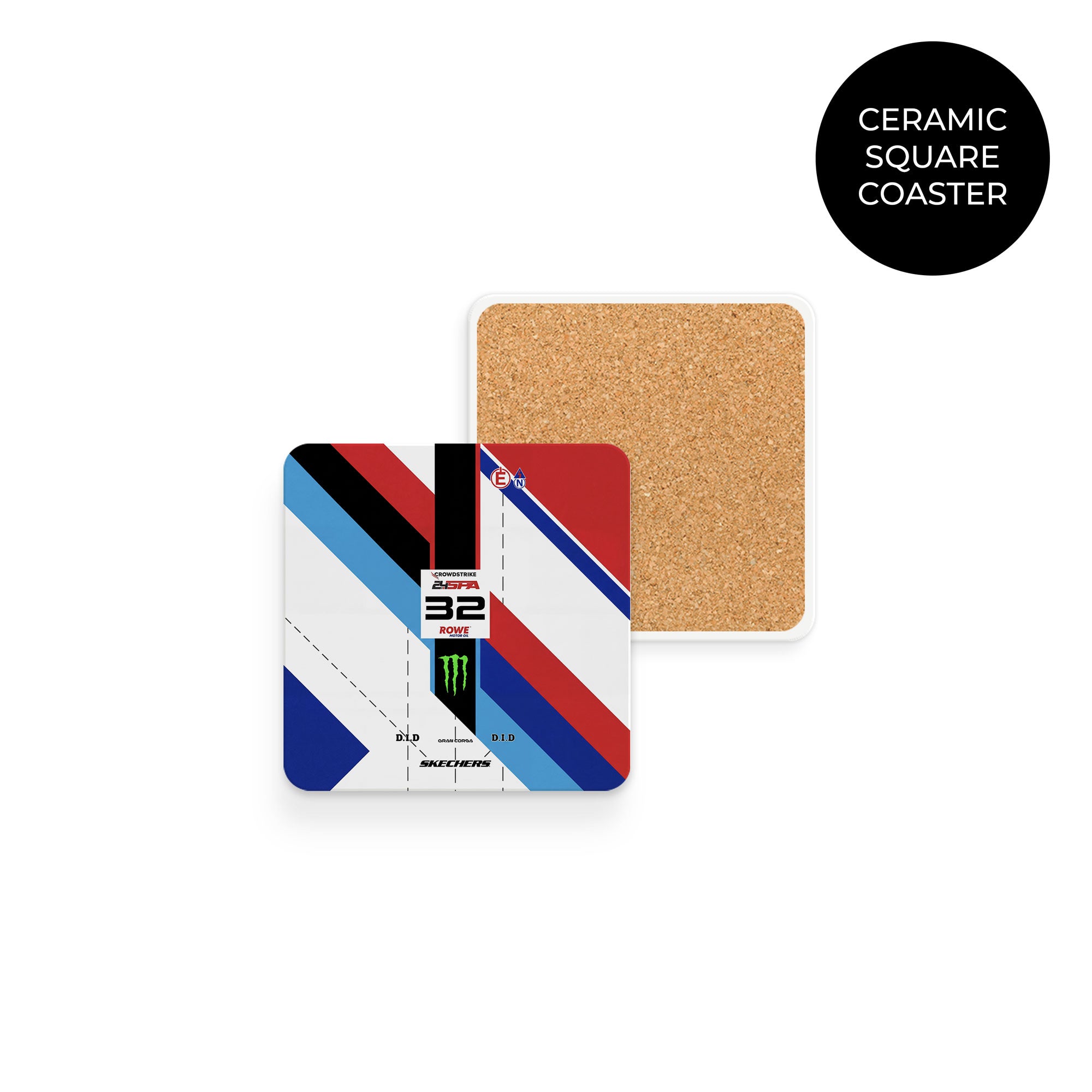 WRT M4 GT3 Coaster – Racing Drink Coaster & Motorsport Table Protector