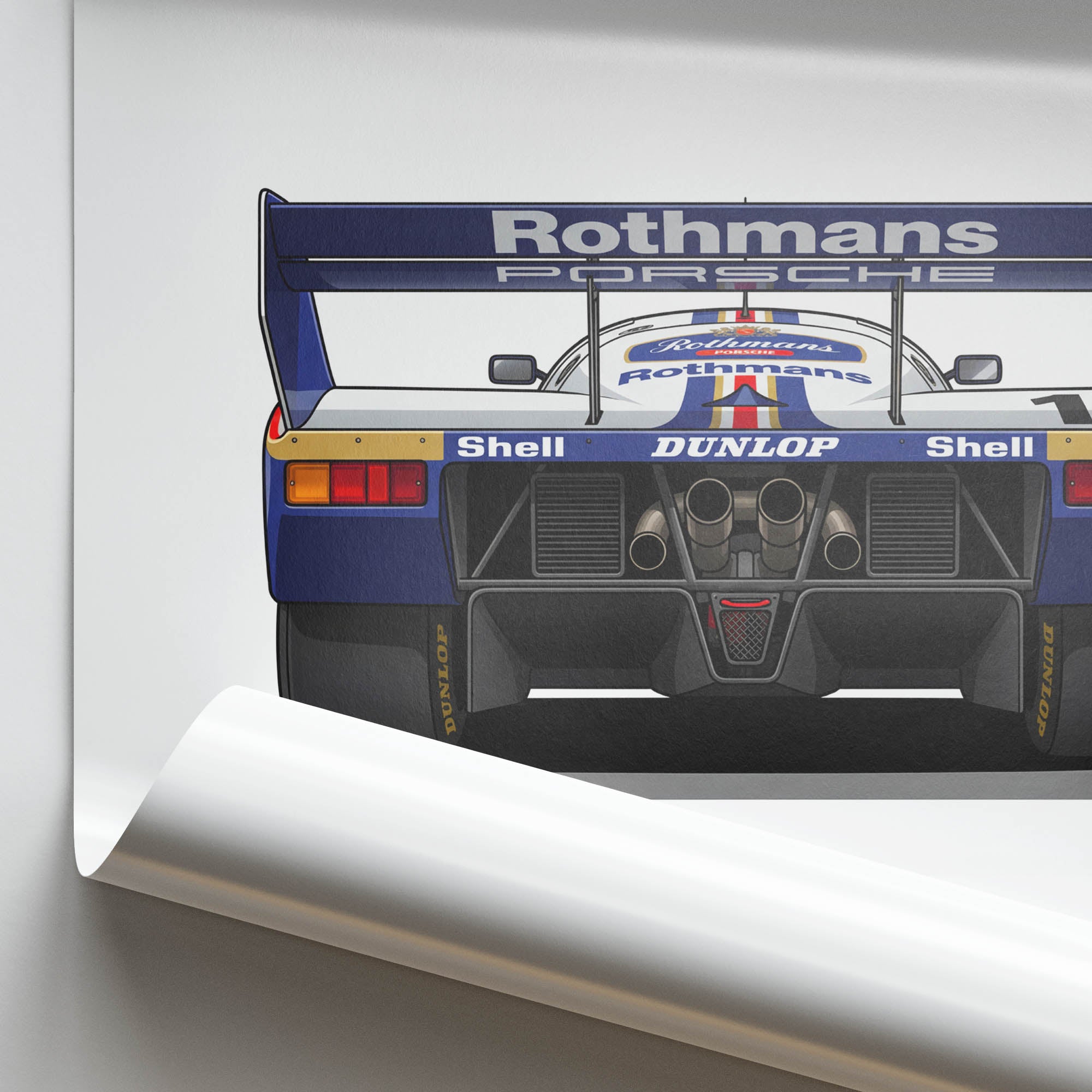 1982 Porsche – Car Print