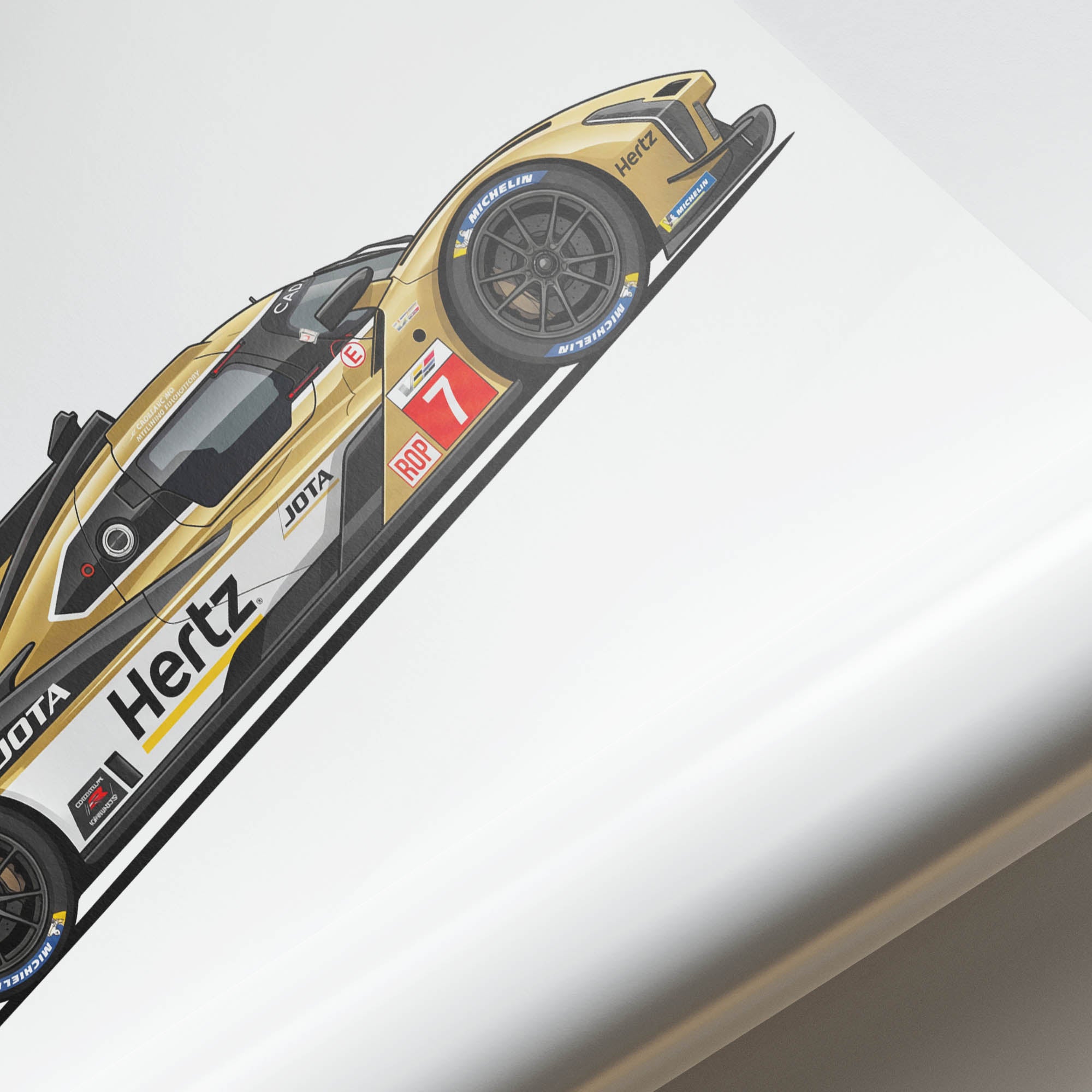2025 Cadillac V Series R Hertz Team Jota – Car Print