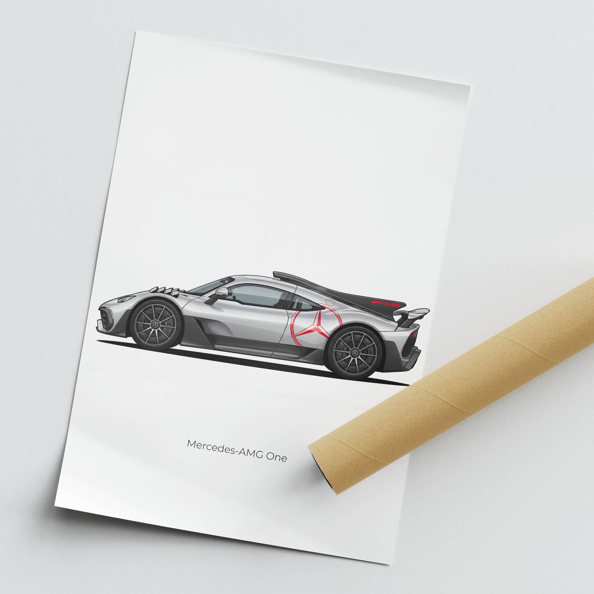 2023 Mercedes AMG One – Car Print (Side)
