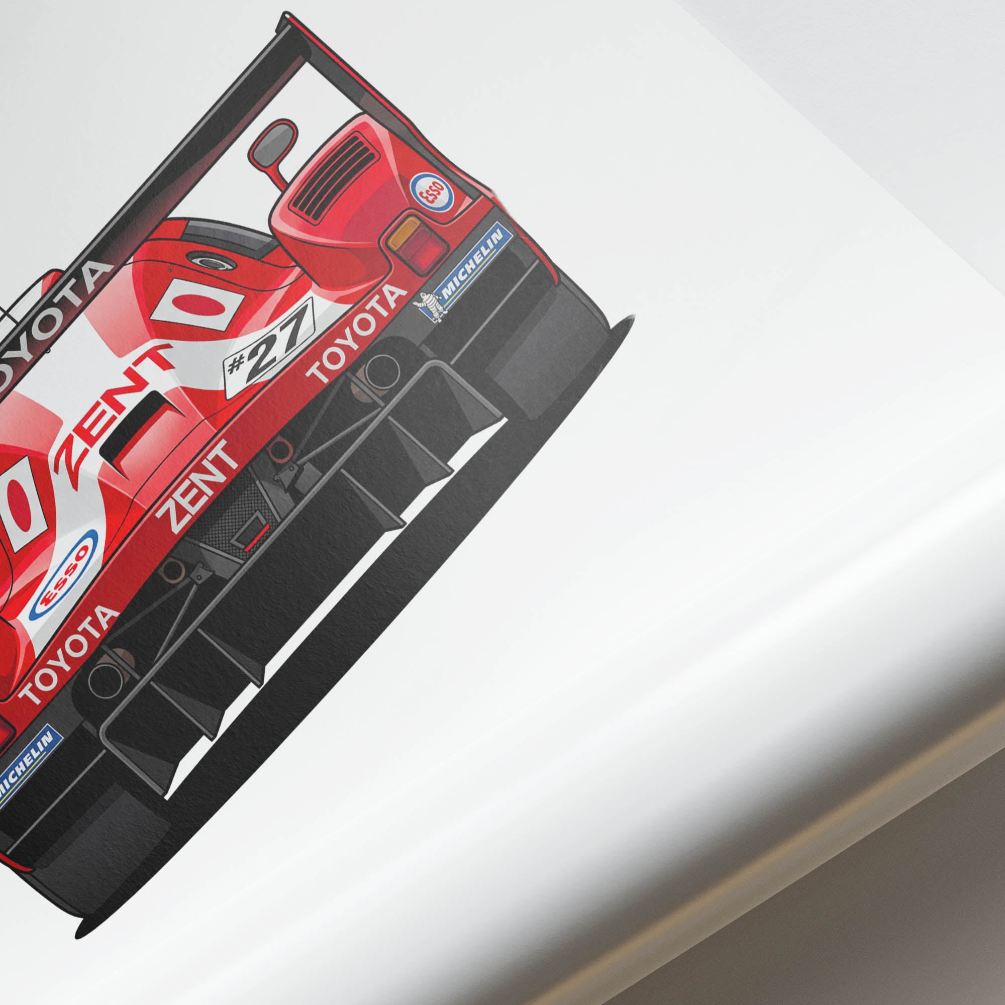 1998 Toyota GT One Thierry Boutsen – Car Print