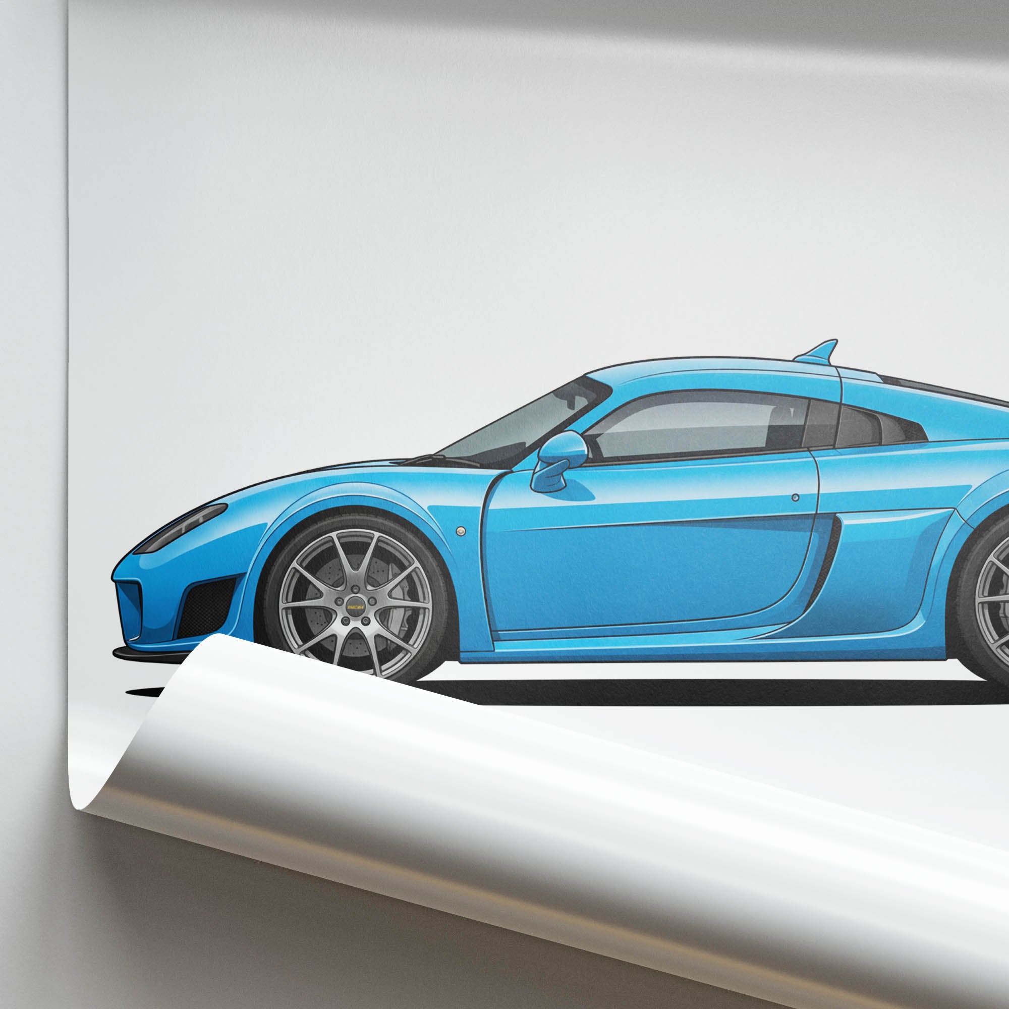 2010 Noble M600 Baby – Car Print (Side)