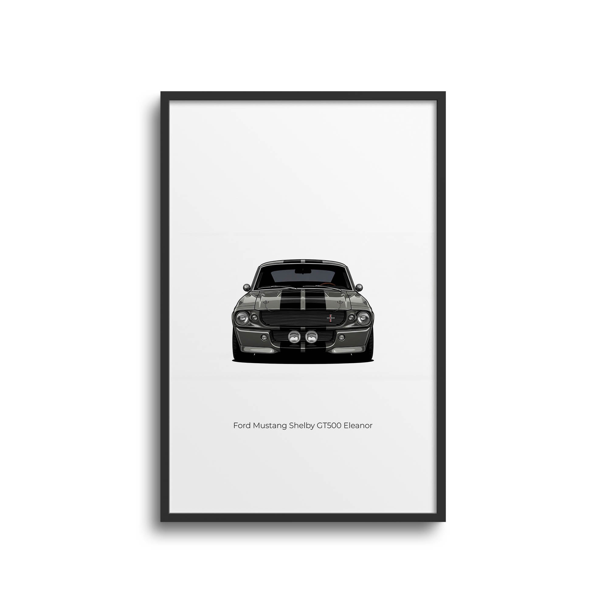 1967 Ford Mustang Shelby GT500 Eleanor – Car Print