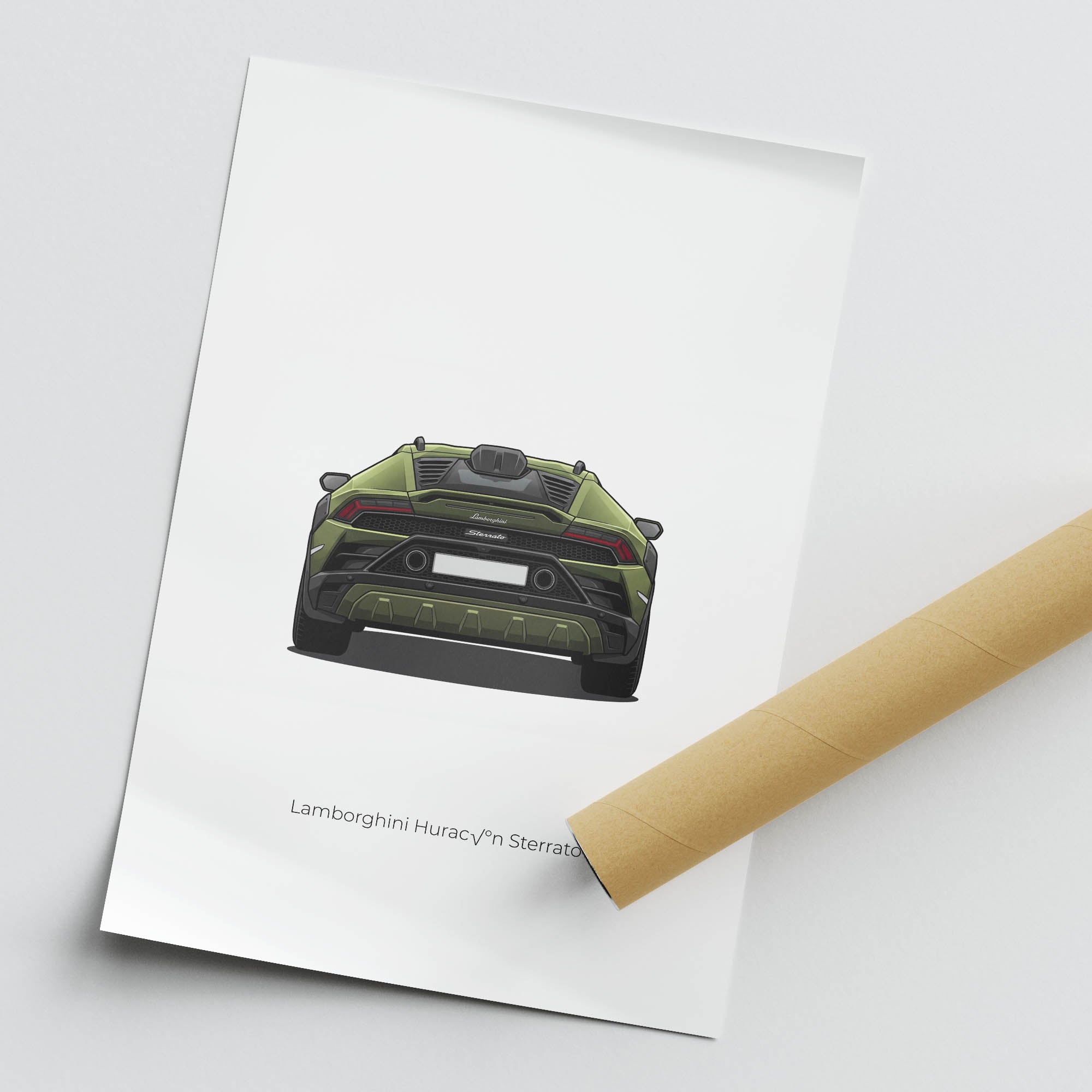 2023 Lamborghini Hurac N Sterrato – Car Print
