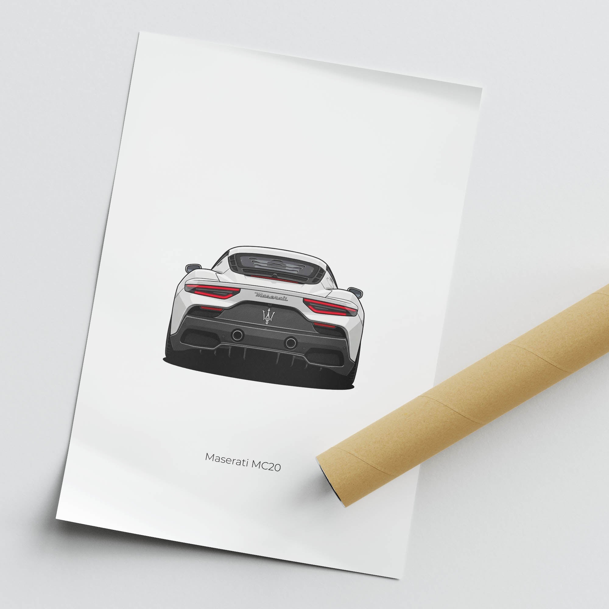 2021 Maserati MC20 – Car Print
