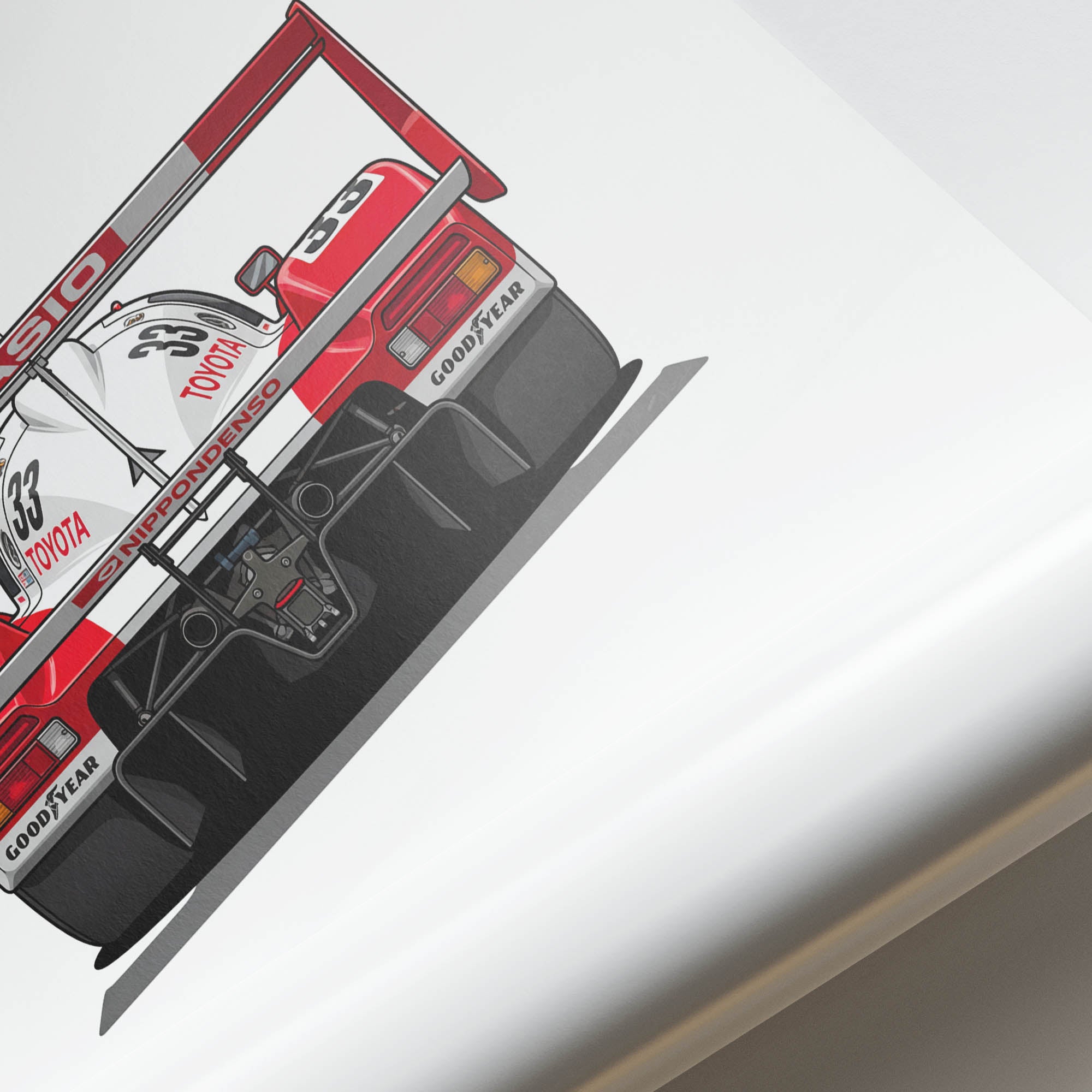 1992 Toyota TS010 Casio – Car Print