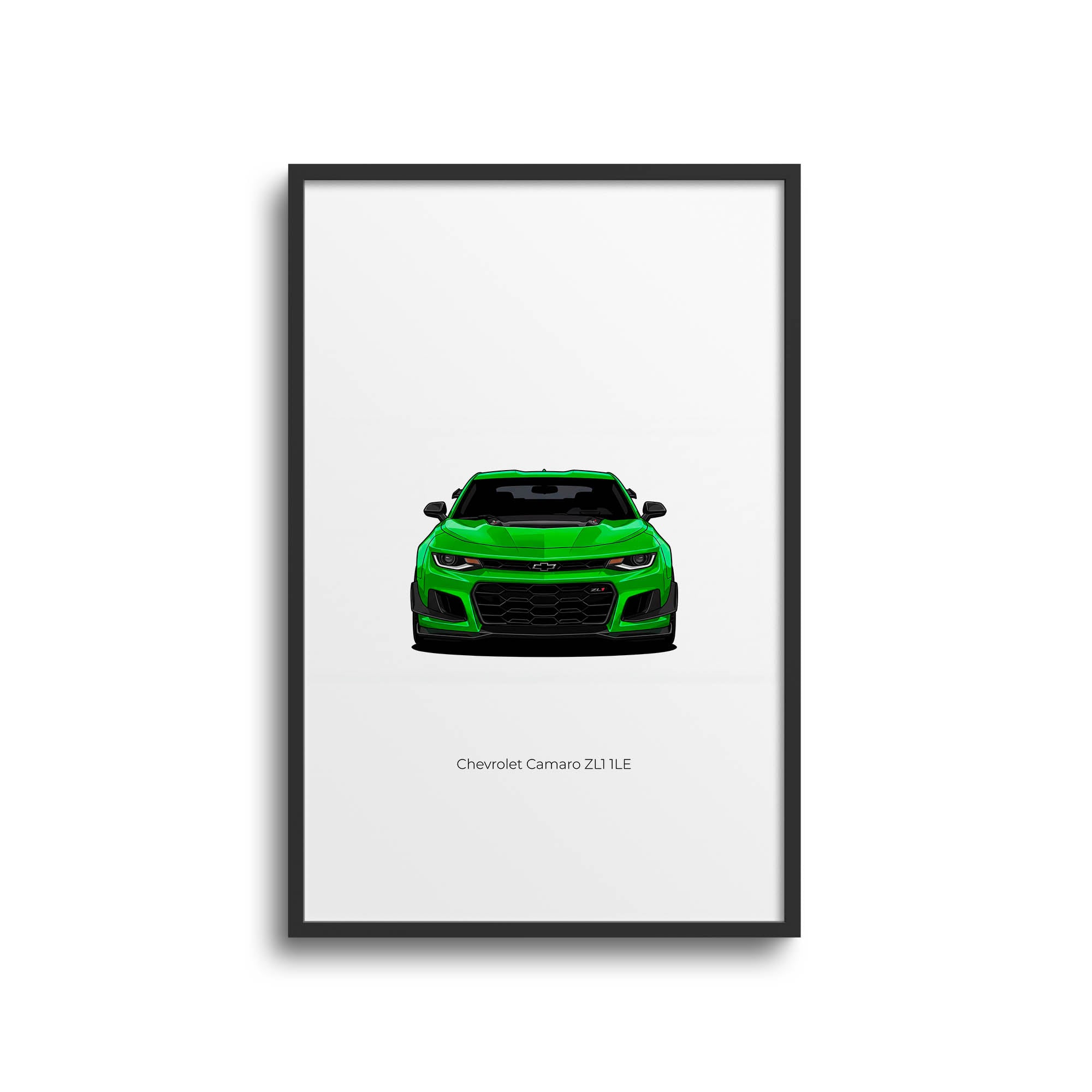 2017 Chevrolet Camaro ZL1 1LE Krypton – Car Print