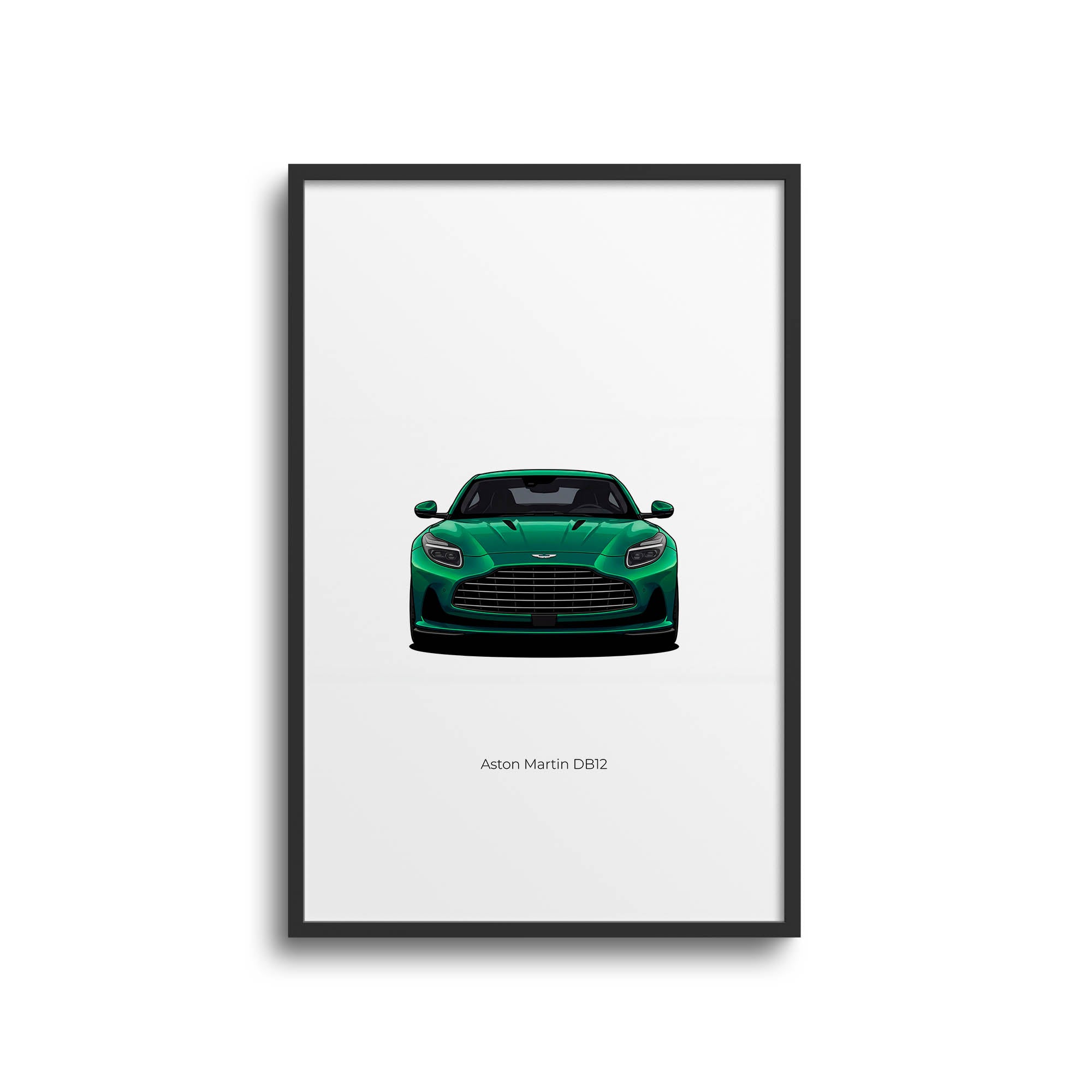 2024 Aston Martin DB12 Iridescent Emerald – Car Print