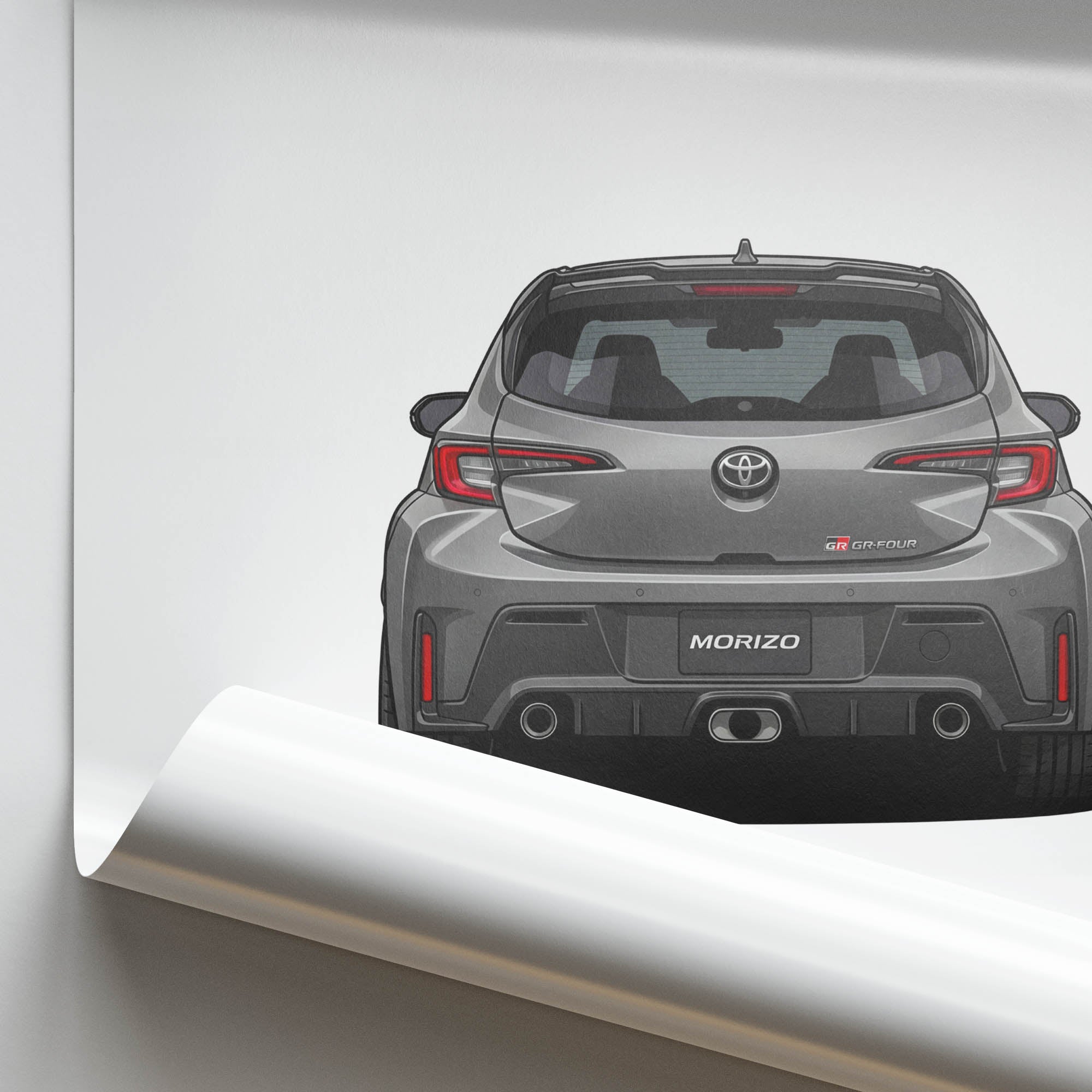 2023 Toyota Gr Corolla Morizo – Car Print