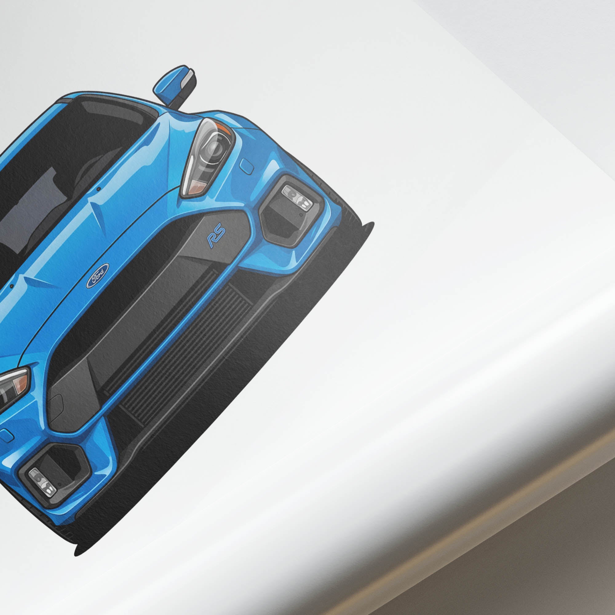 2016 Ford Focus RS MK3 Nitrous – Car Print