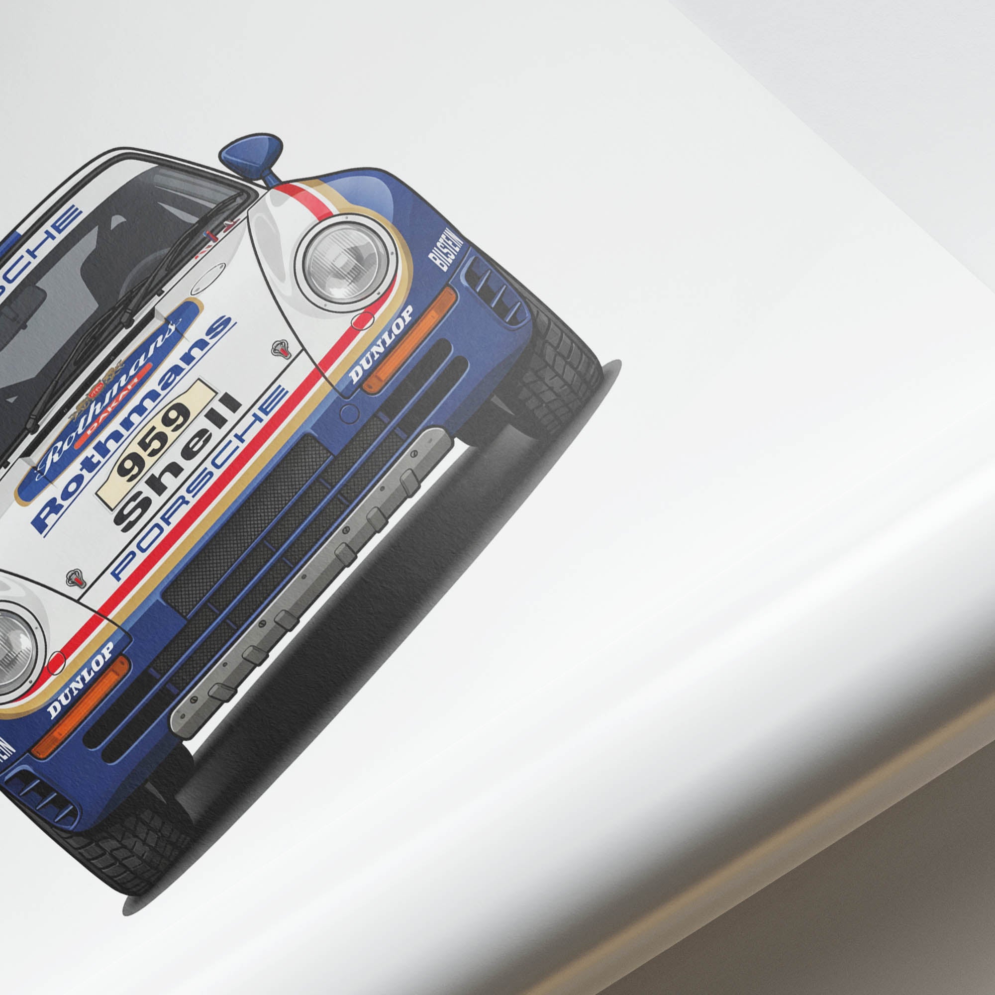 1986 Porsche – Car Print