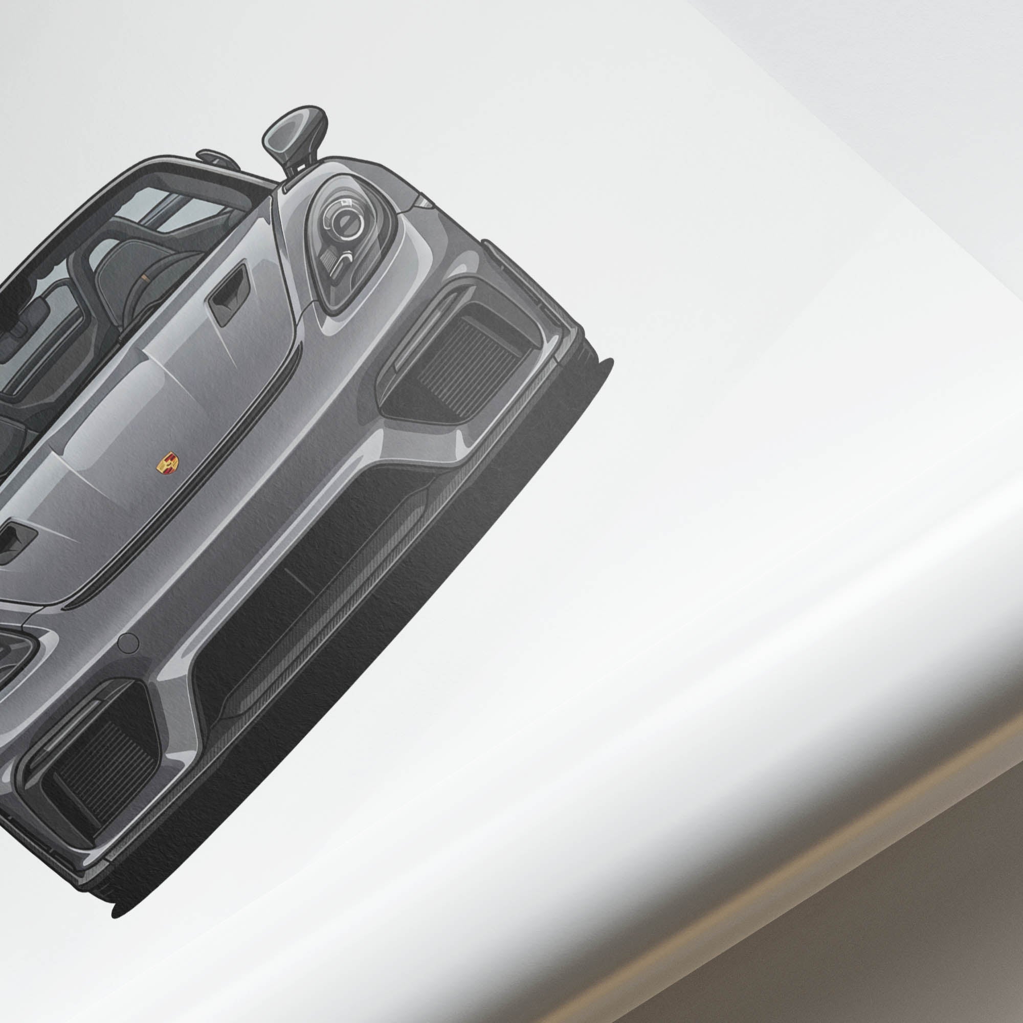 2024 Porsche 718 Spyder RS Vanadium – Car Print