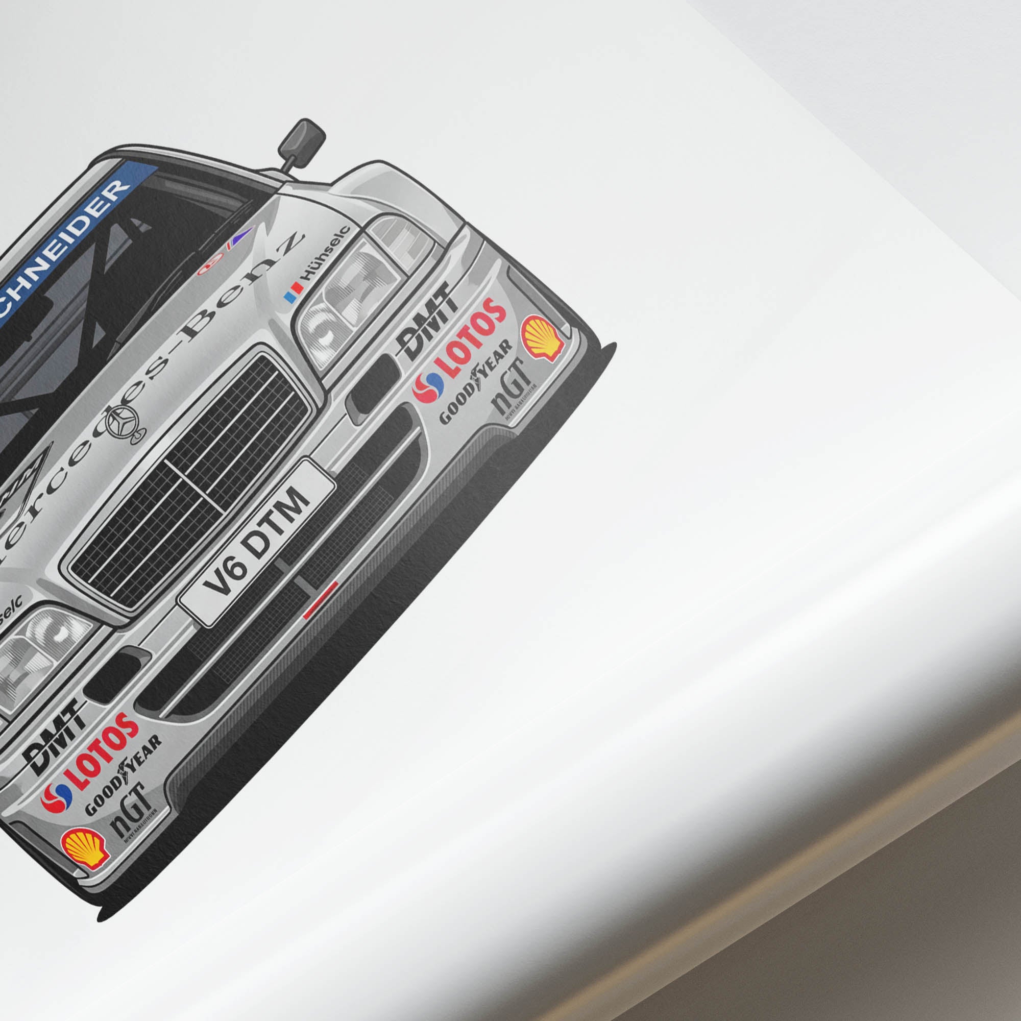 1995 Mercedes-Benz C Class V6 DTM Bernd – Car Print
