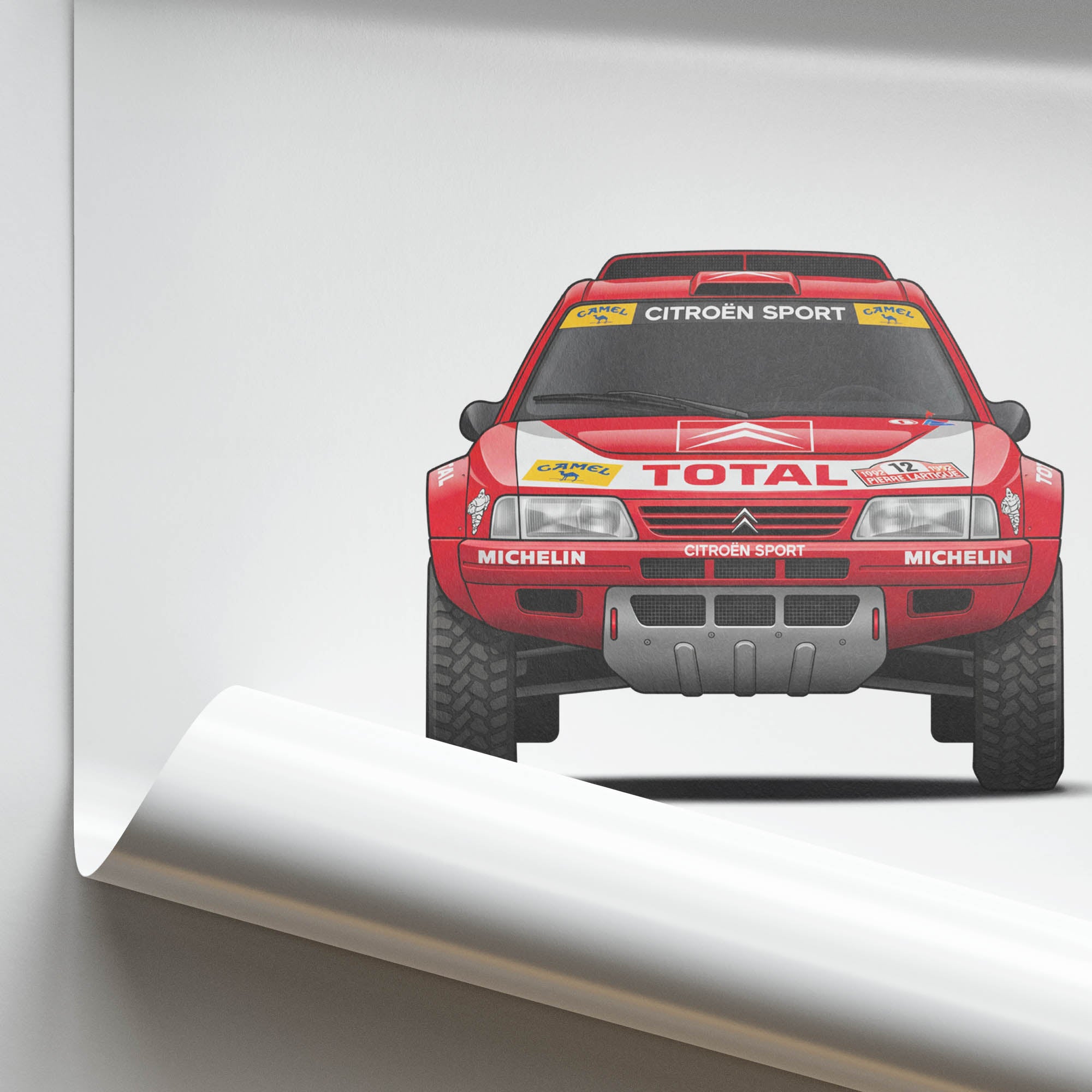 1992 Citroen Zx Rallye – Car Print