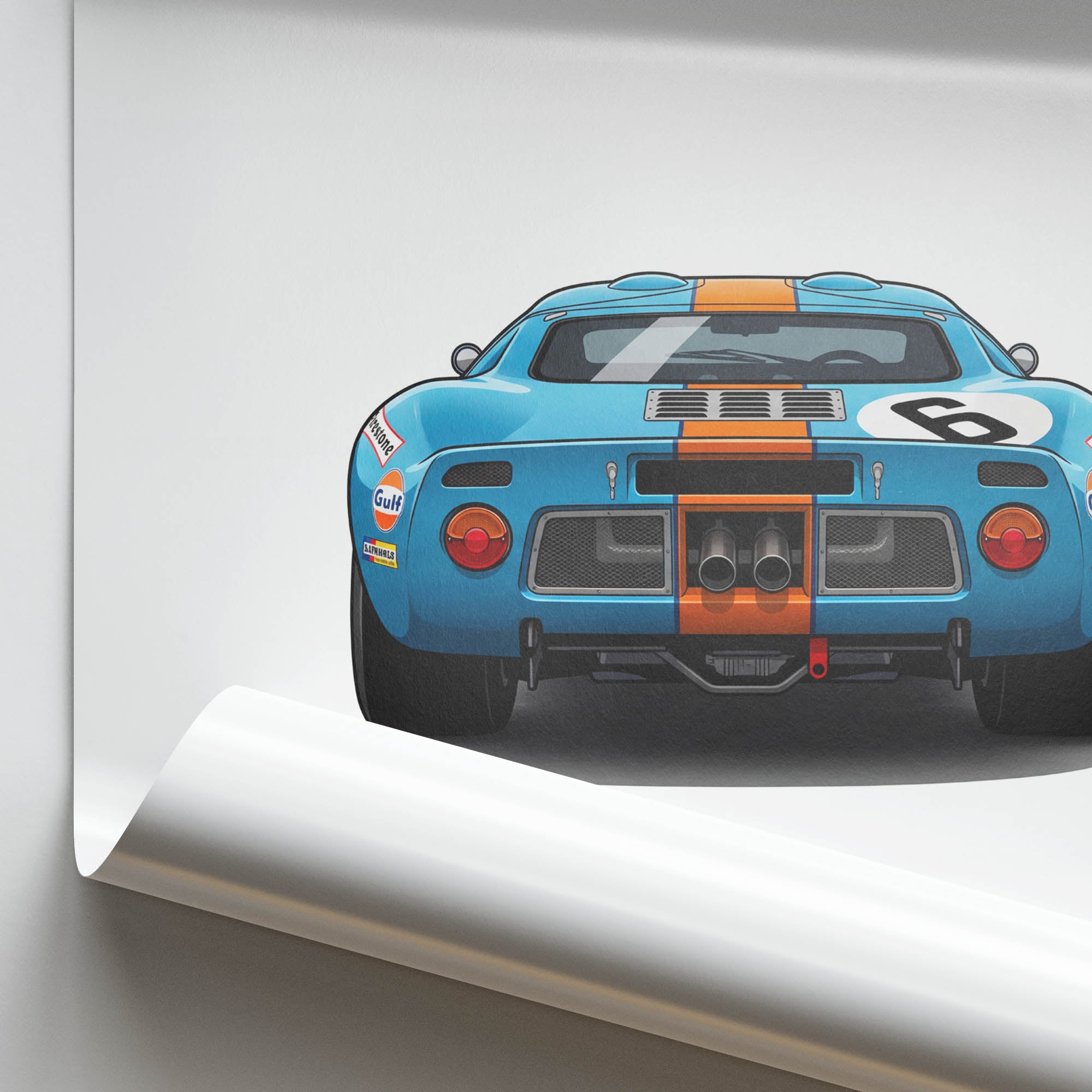 1968 Ford GT40 Mk I – Car Print
