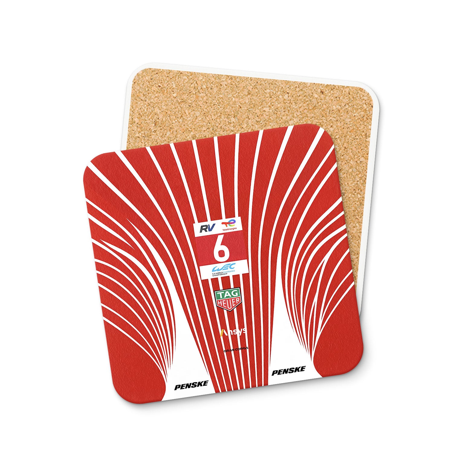 Porsche 963 Coaster – Durable Heat Resistant Motorsport Drinkware Accessory