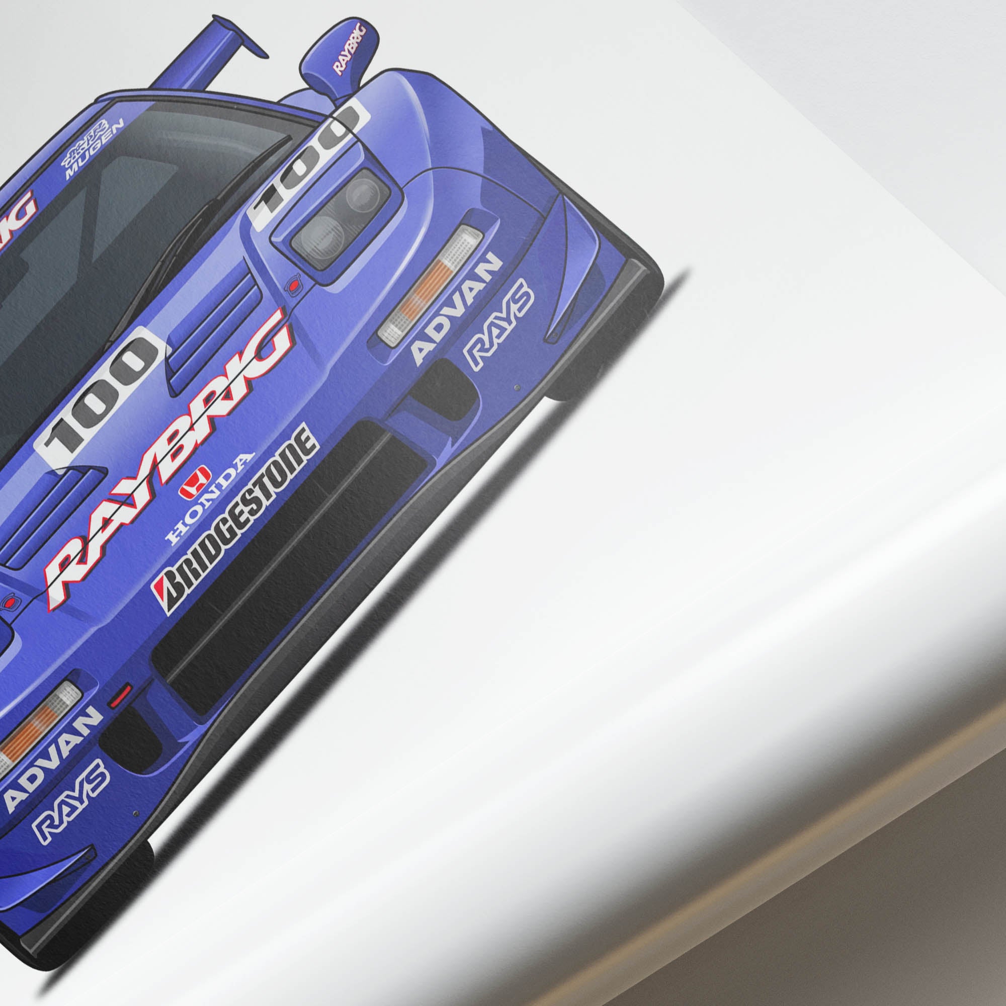 1997 Honda NSX GT JGTC Raybrig – Car Print