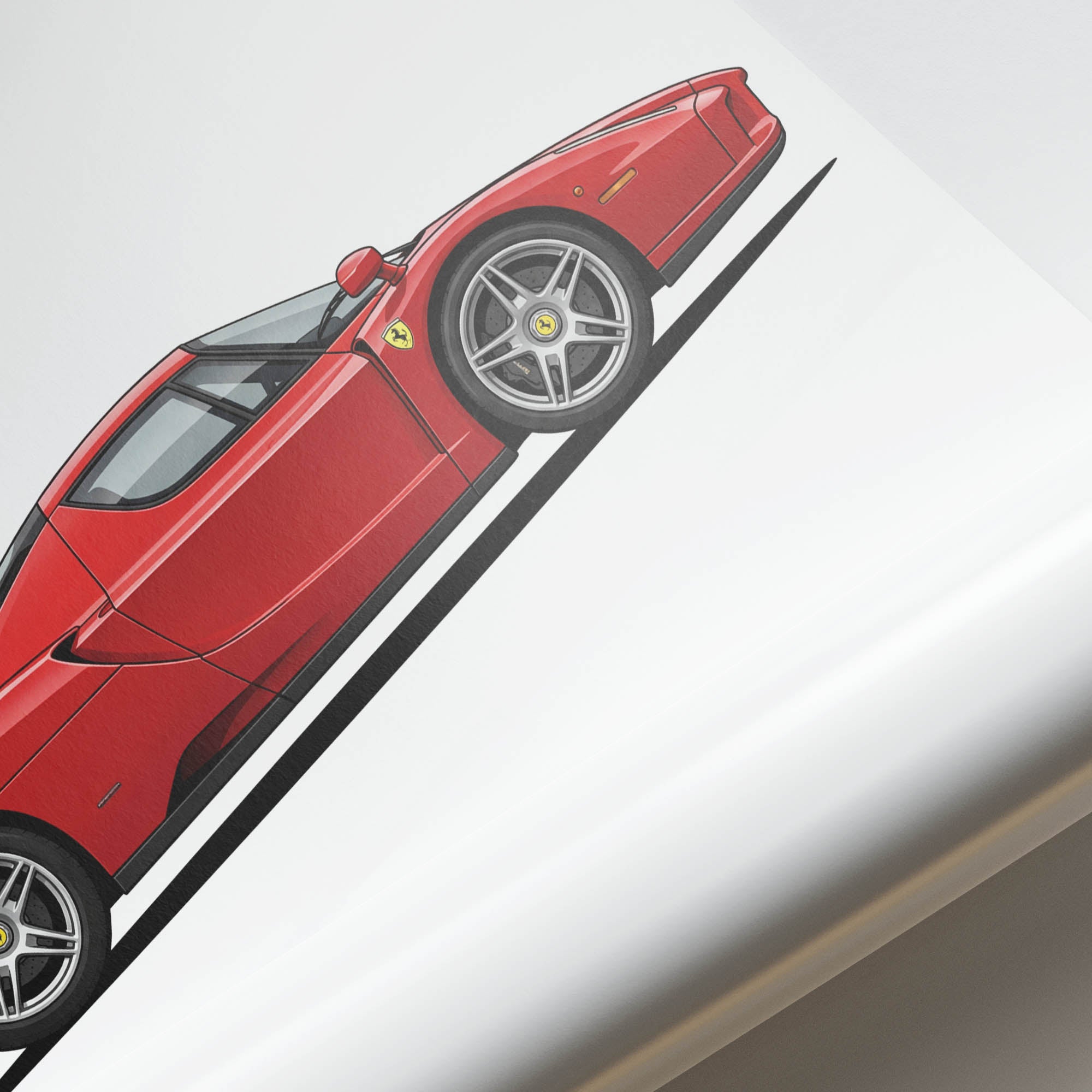 2002 Ferrari Enzo – Car Print (Side)
