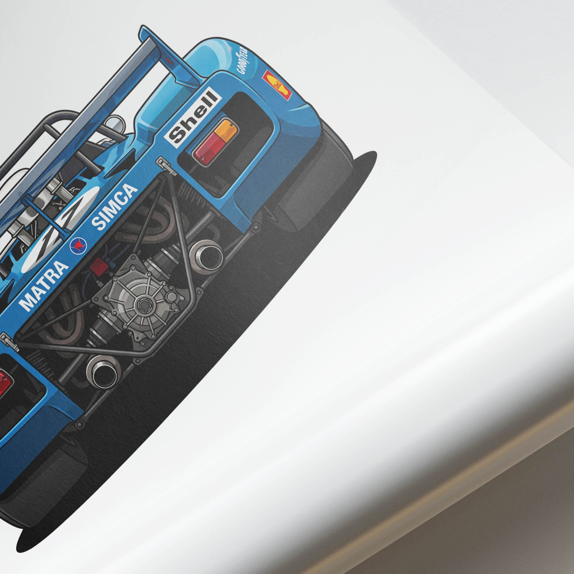 1972 Matra Simca MS670 Matra – Car Print