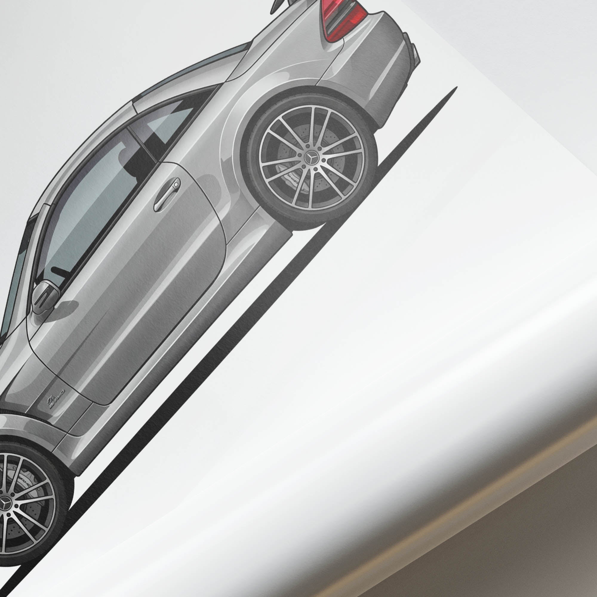 2009 Mercedes-Benz SL65 AMG – Car Print (Side)