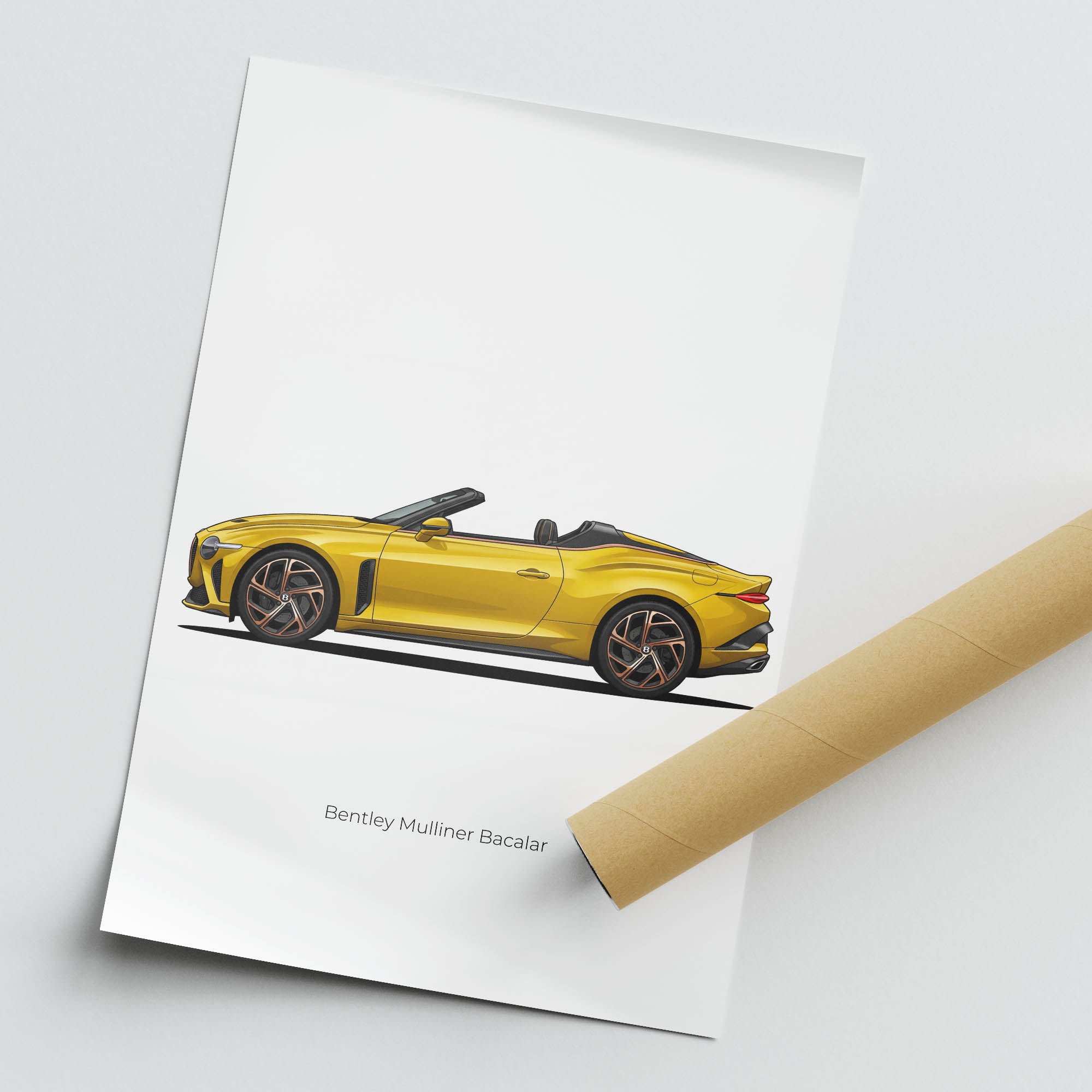 2021 Bentley Mulliner Bacalar – Car Print (Side)