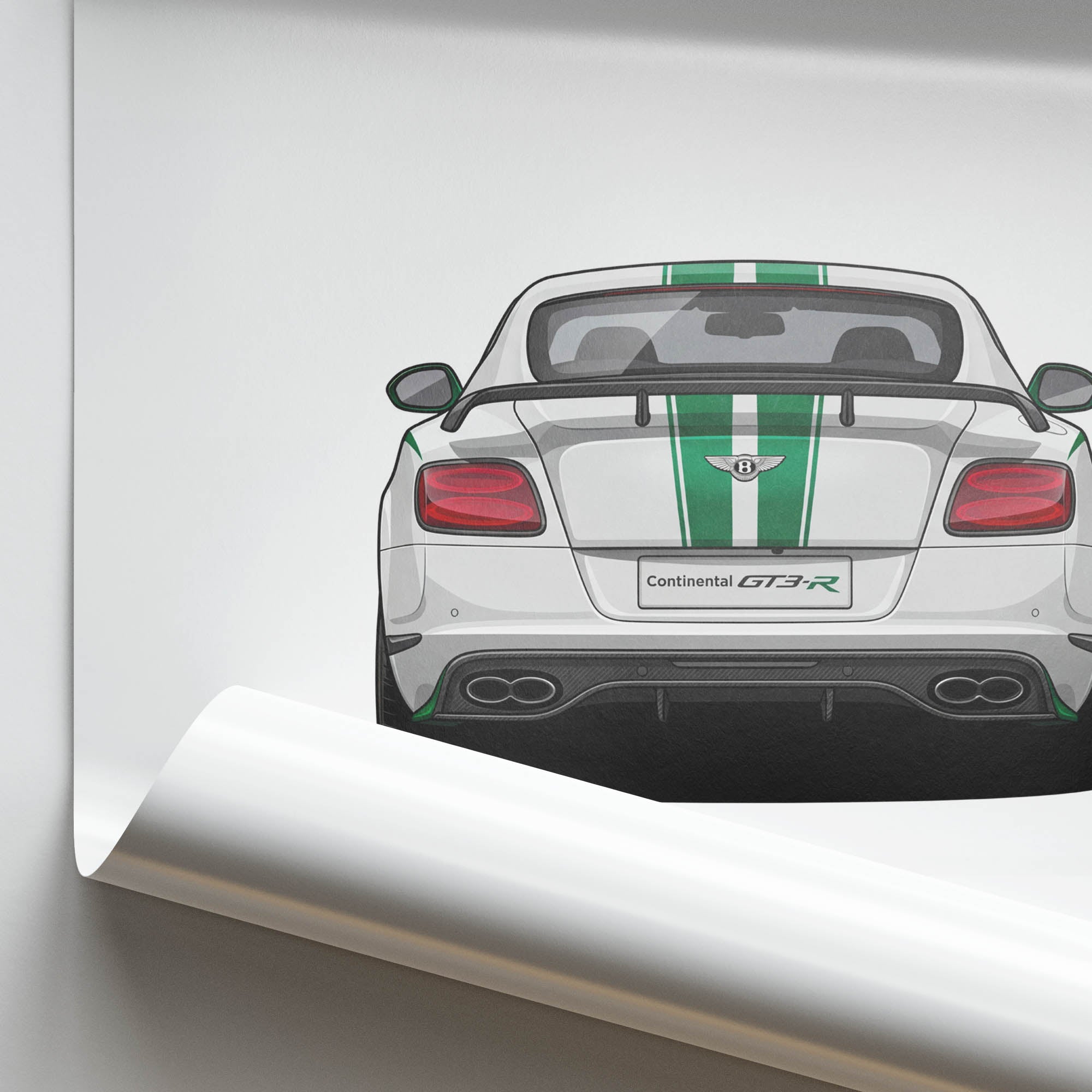 2014 Bentley Continental GT3 R – Car Print