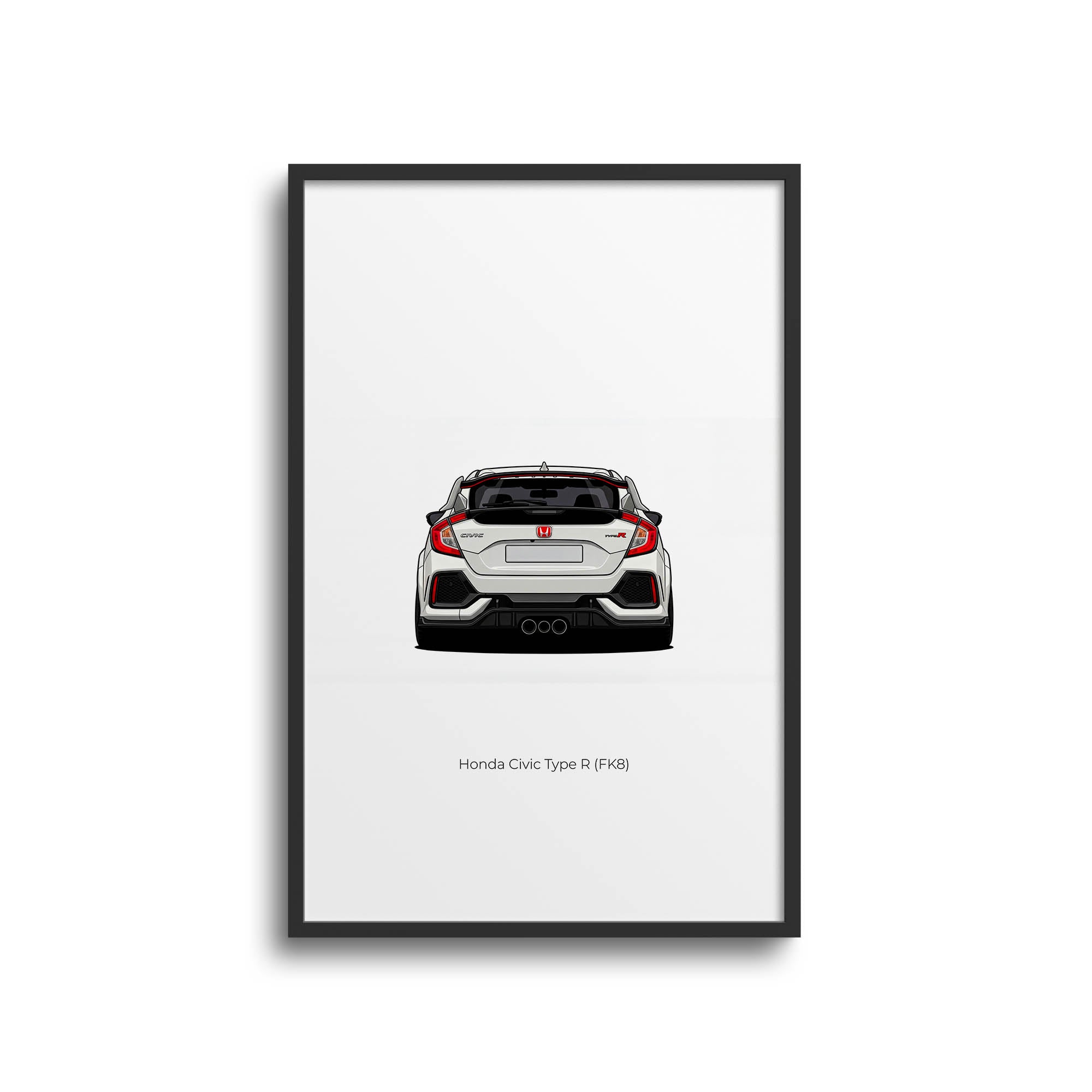 2017 Honda Civic Type R FK8 Championship – Car Print