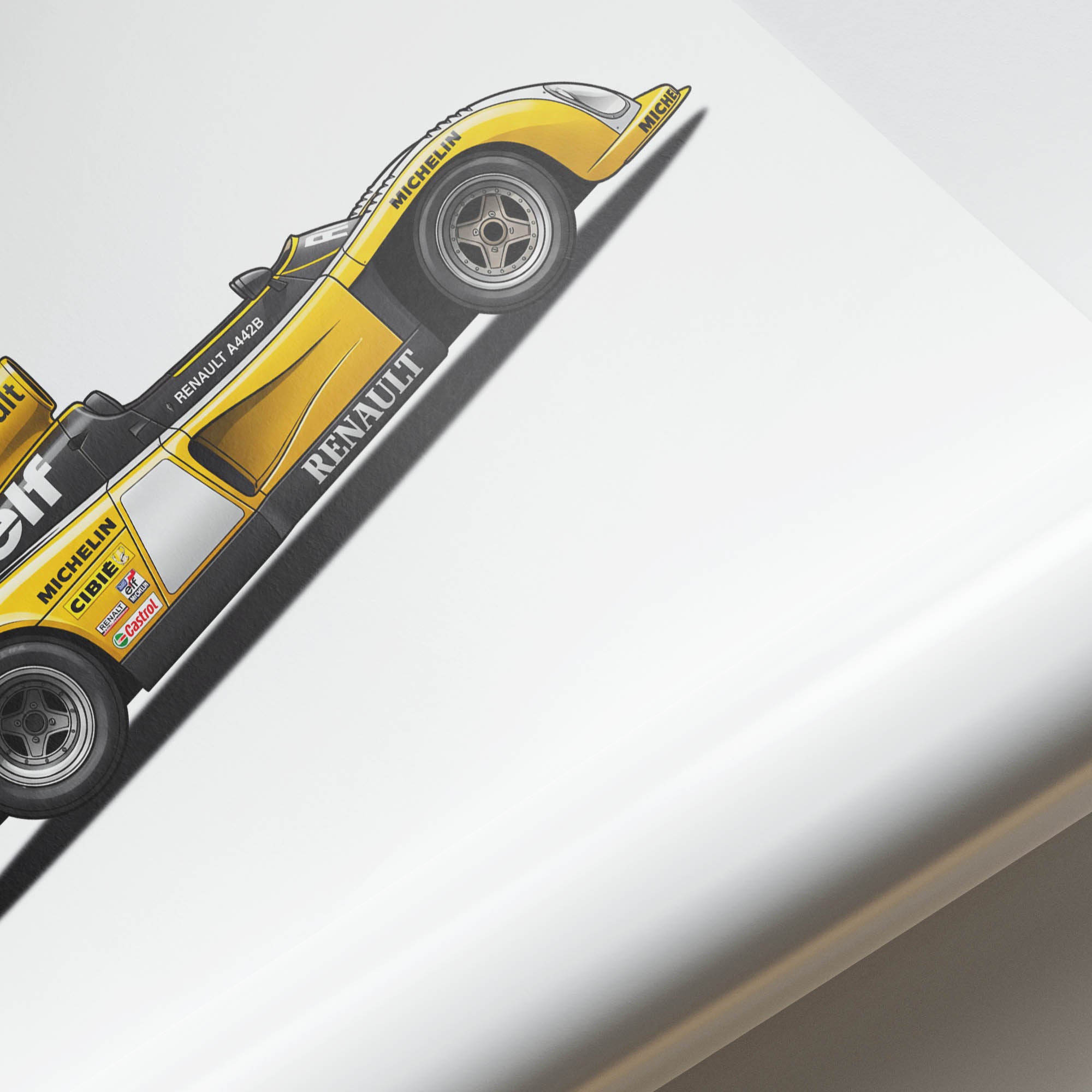 1978 Renault Alpine A442B Renault – Car Print