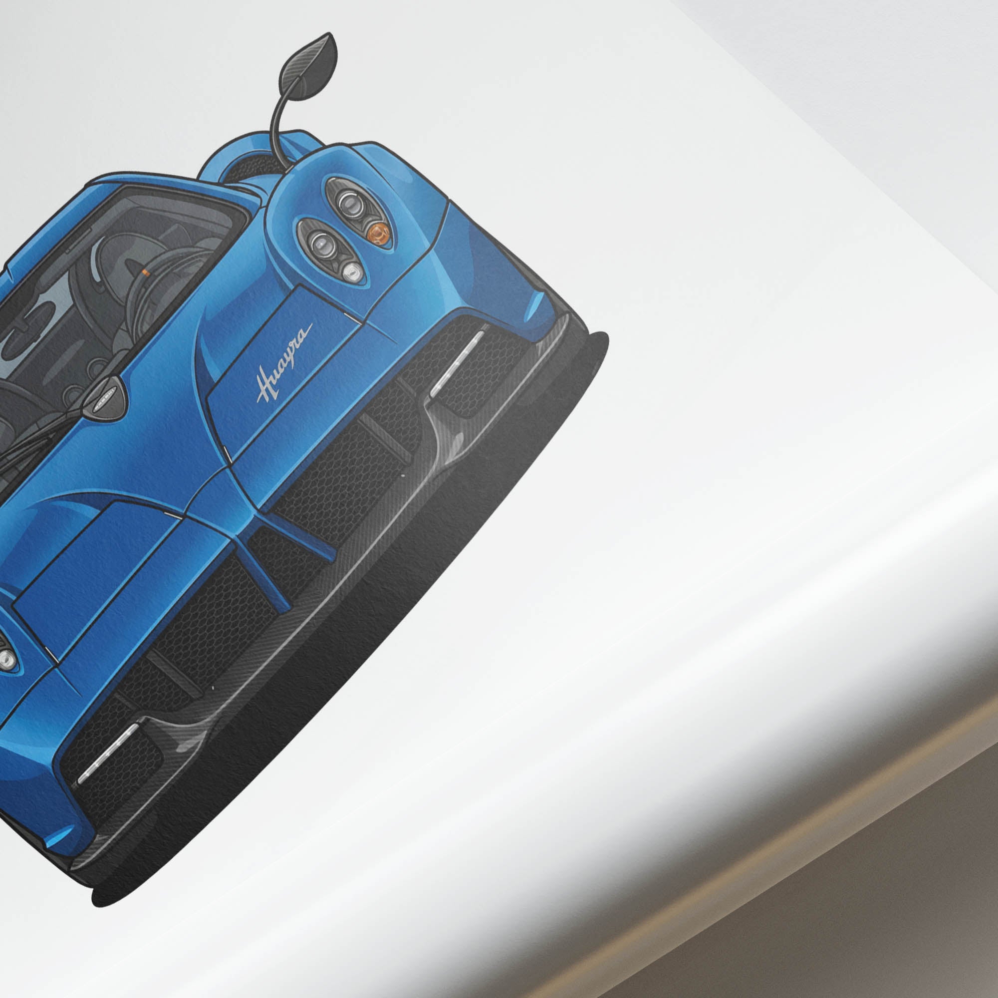 2022 Pagani Huayra Codalunga Semi – Car Print