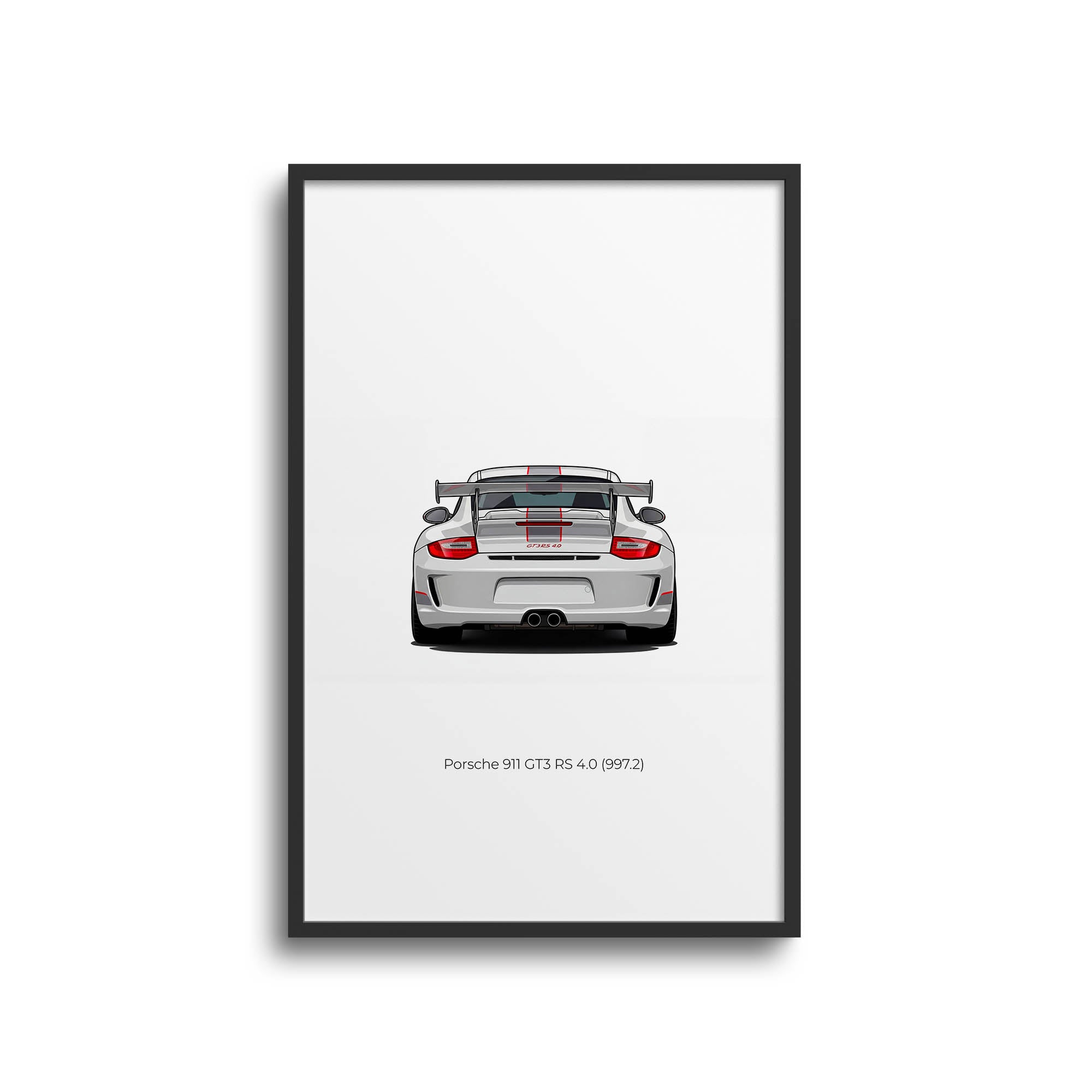 2011 Porsche 911 GT3 RS – Car Print