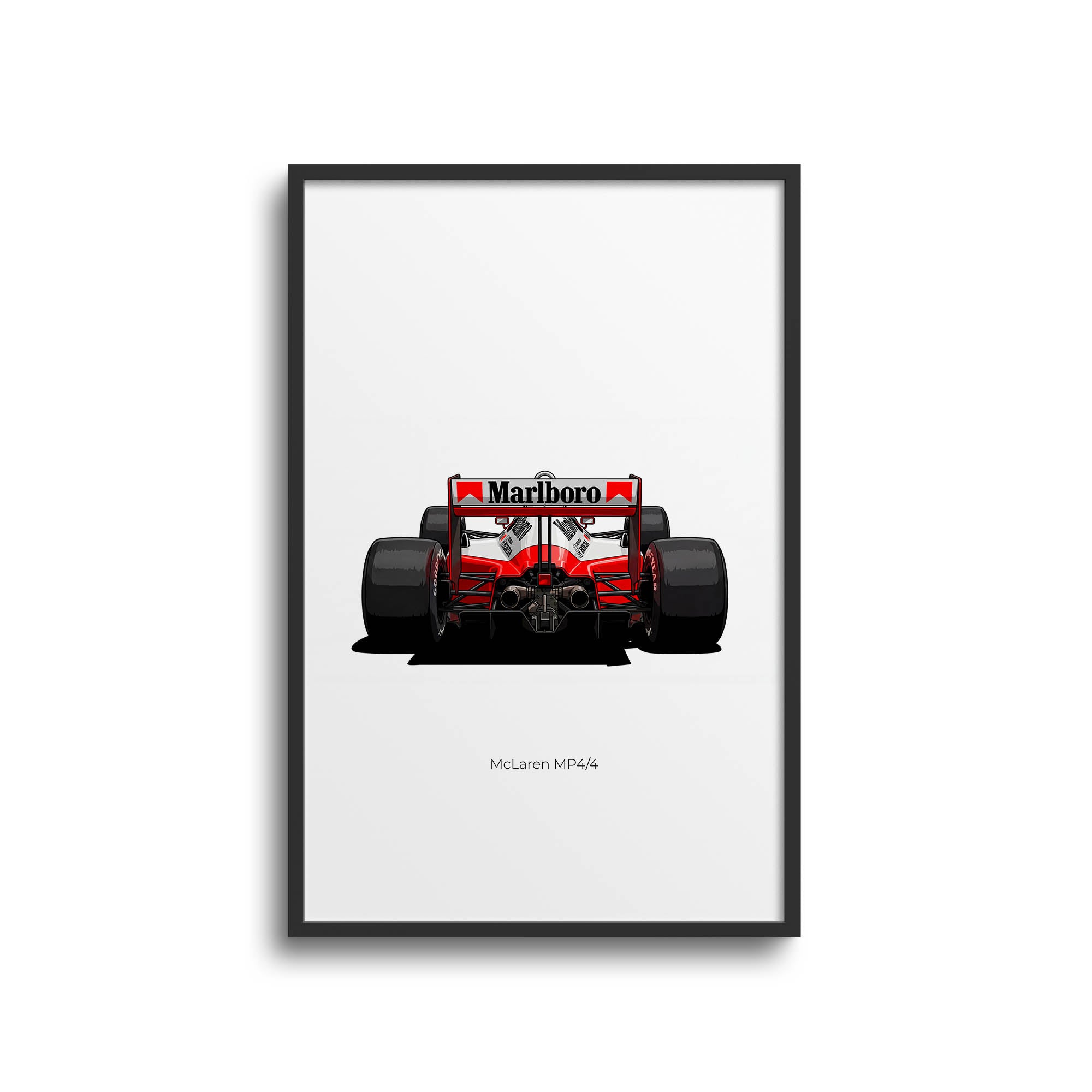 1988 McLaren MP4 4 Ayrton Senna – Car Print