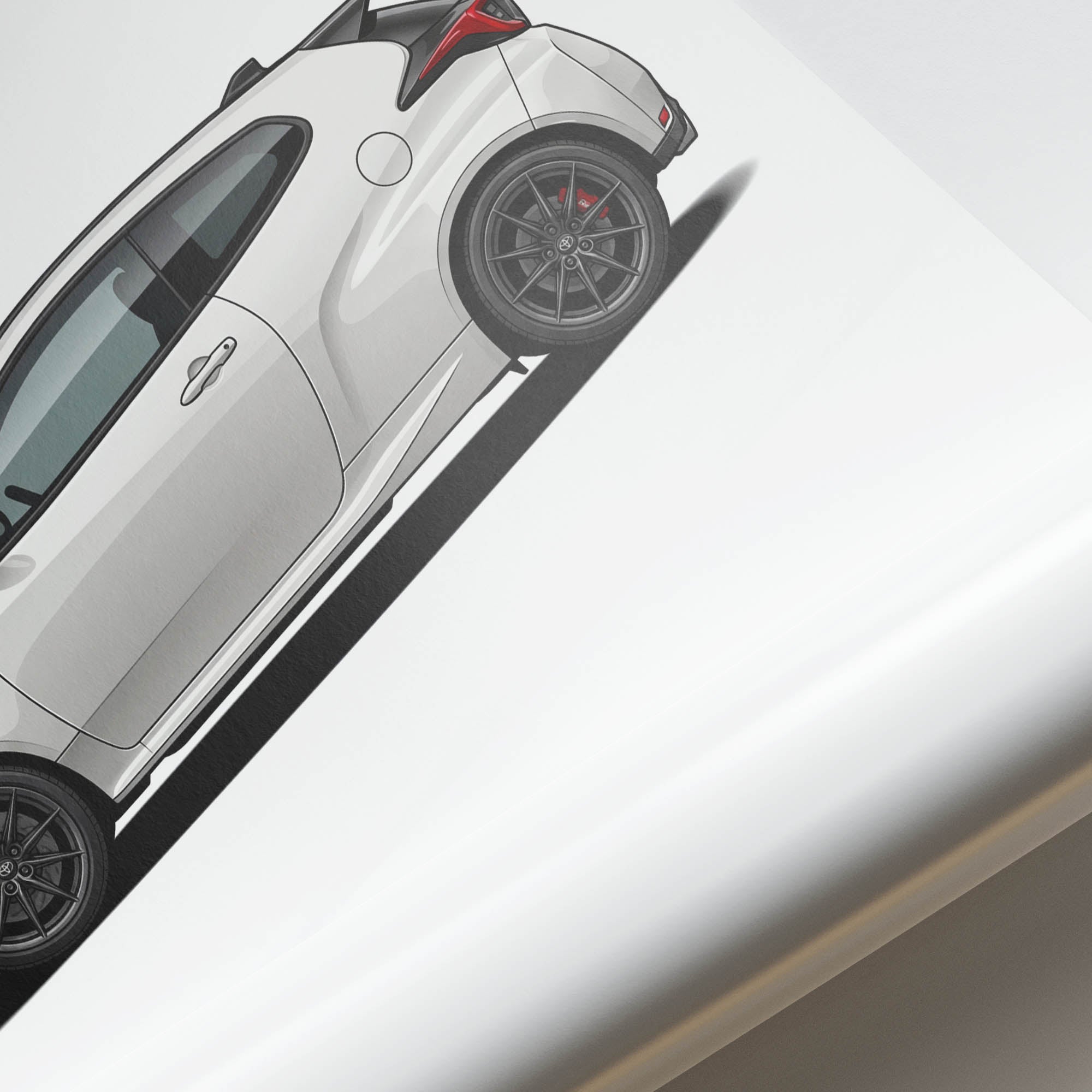 2020 Toyota Gr Yaris Platinum – Car Print (Side)