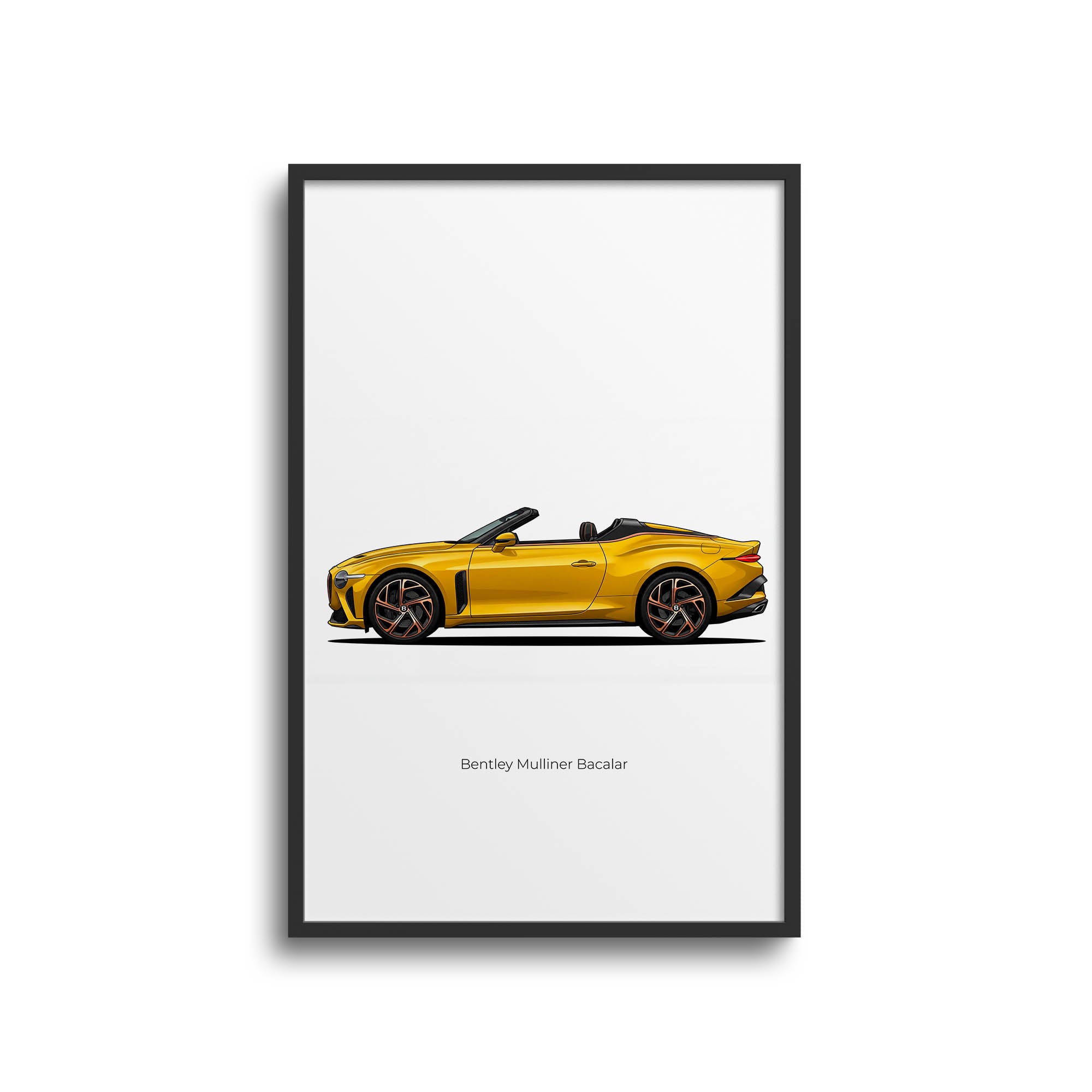 2021 Bentley Mulliner Bacalar – Car Print (Side)
