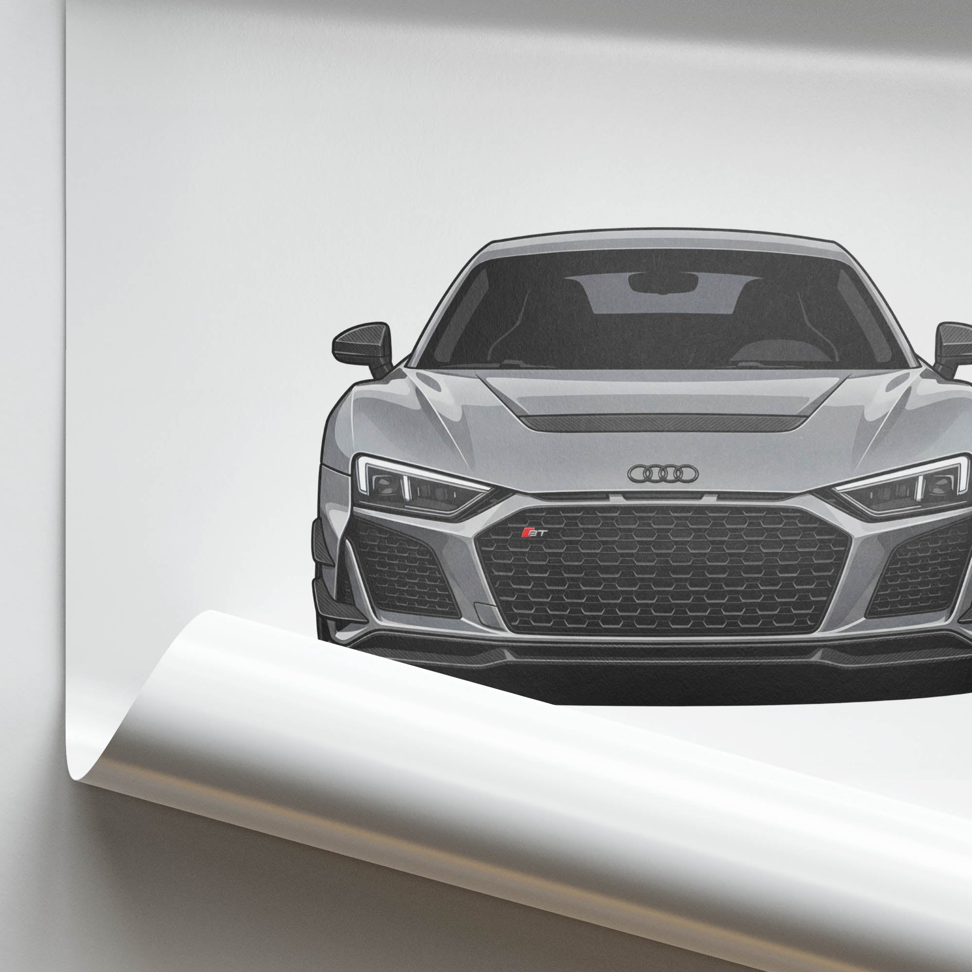 2023 Audi R8 Coupe V10 GT Rwd Suzuka – Car Print
