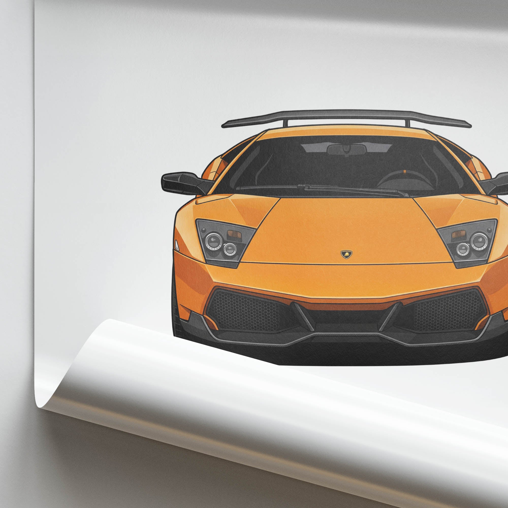 2010 Lamborghini Murci Lago LP670 4 SV – Car Print