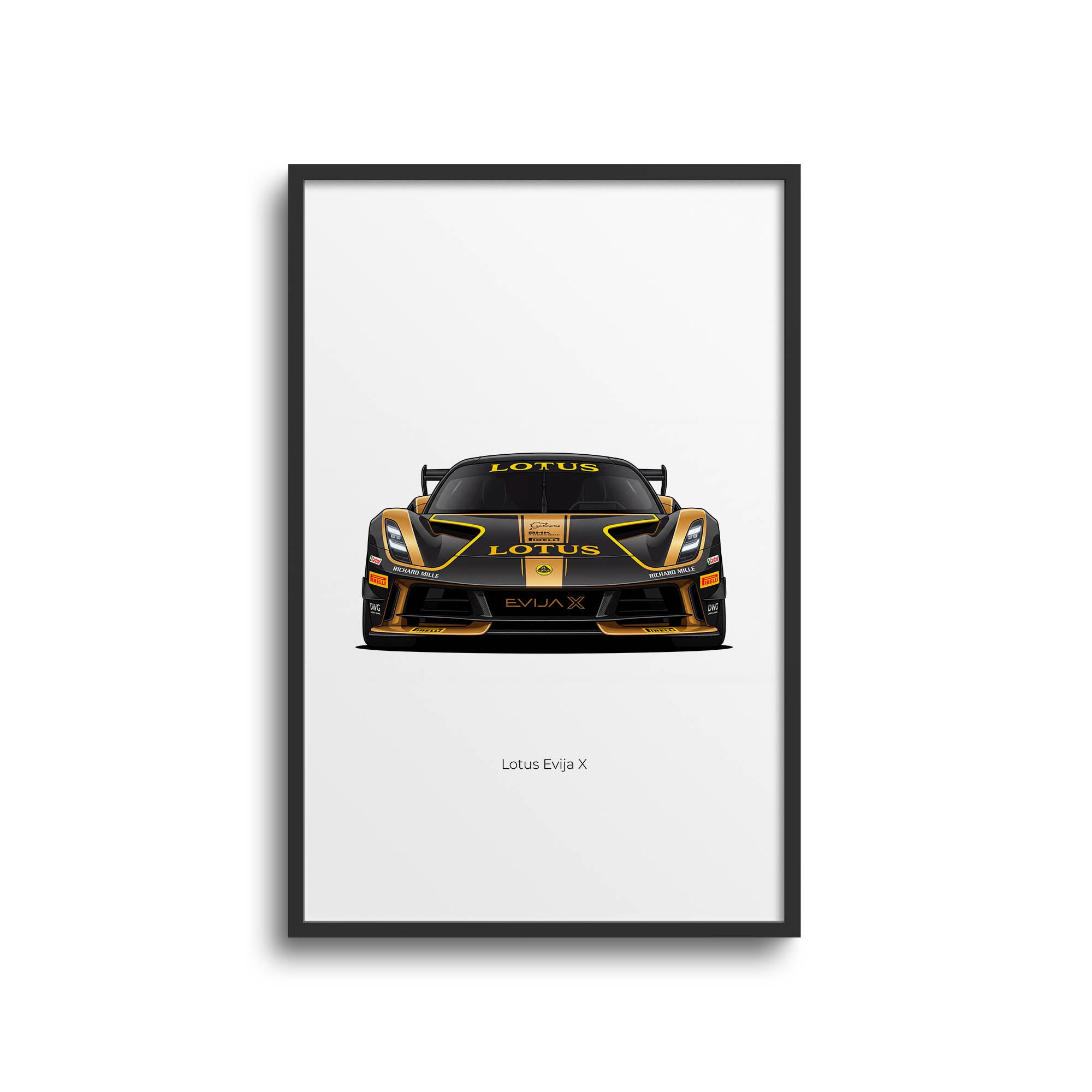 2024 Lotus Evija X Nürburgring Record – Car Print