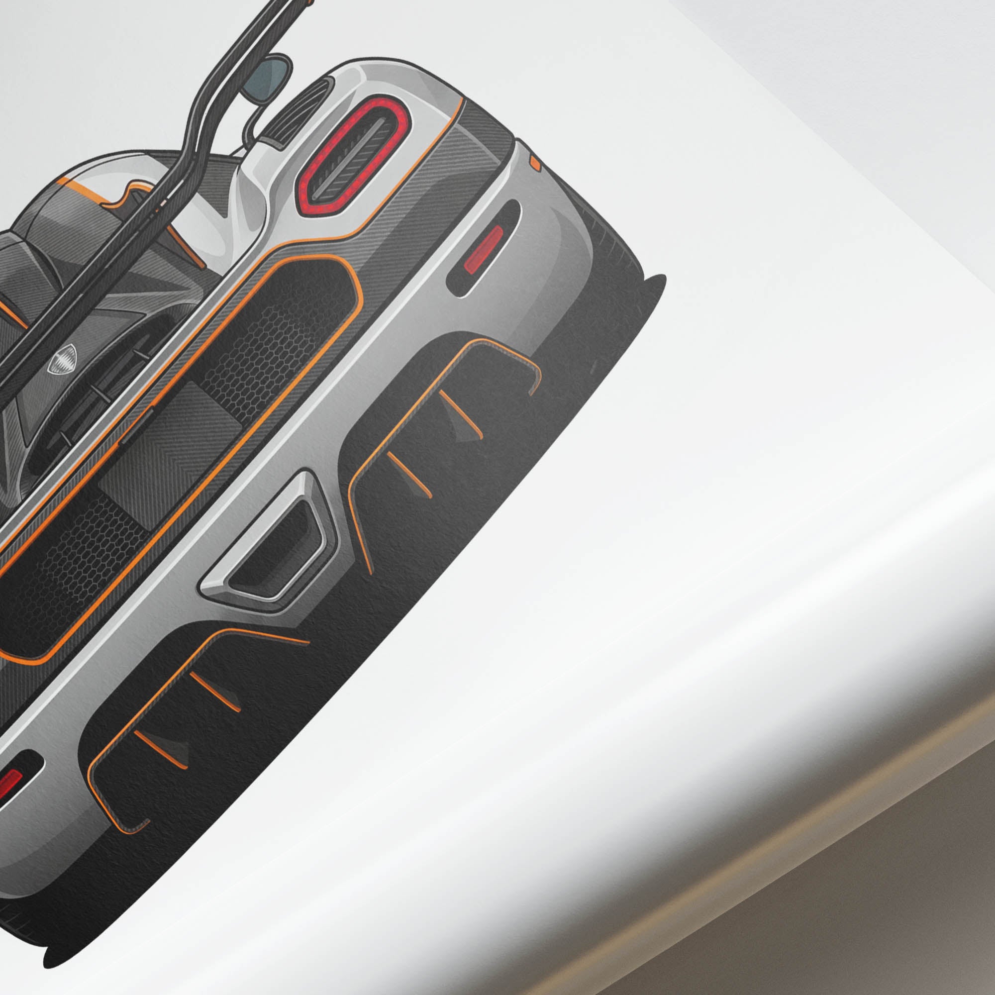 2015 Koenigsegg One – Car Print