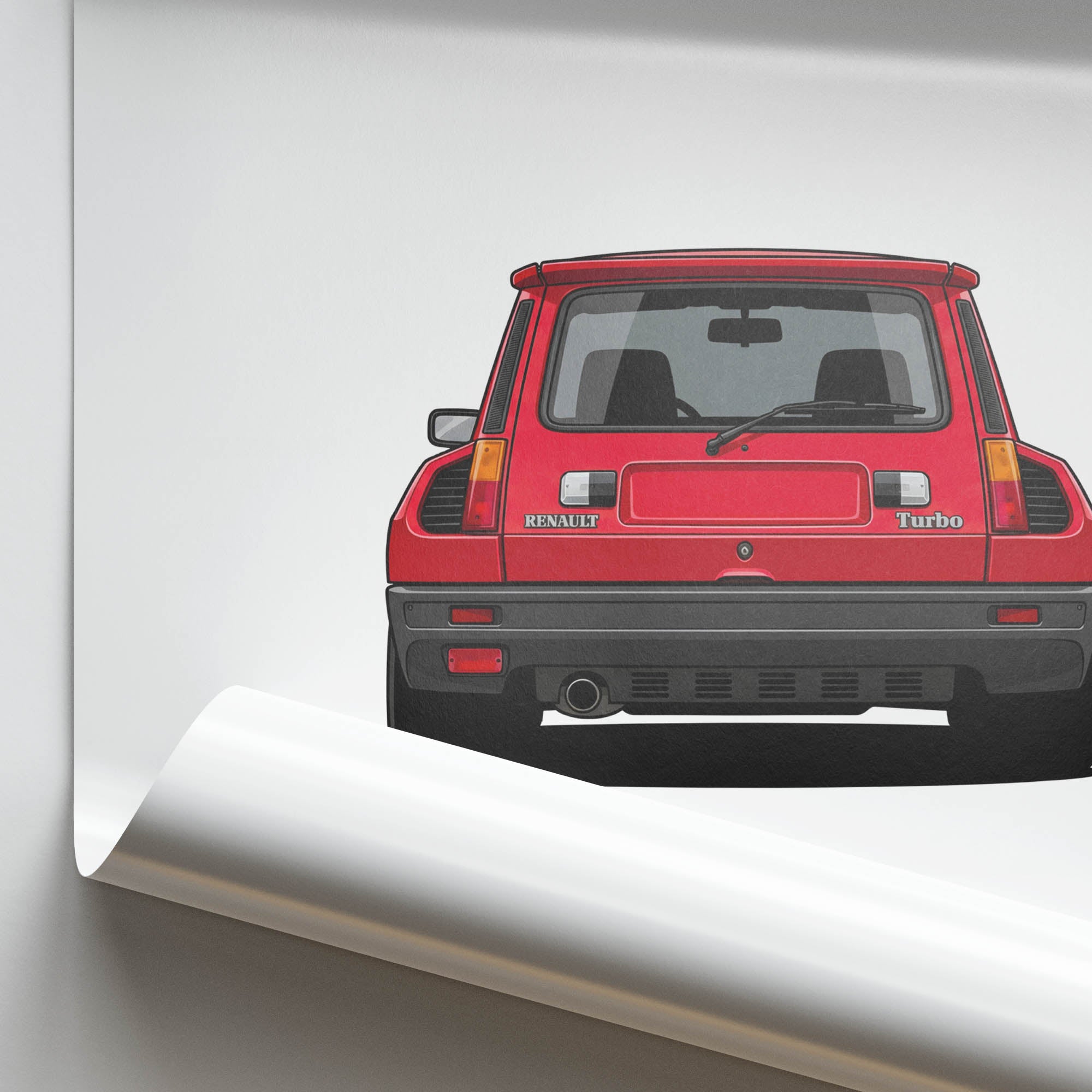 1980 Renault 5 Turbo – Car Print