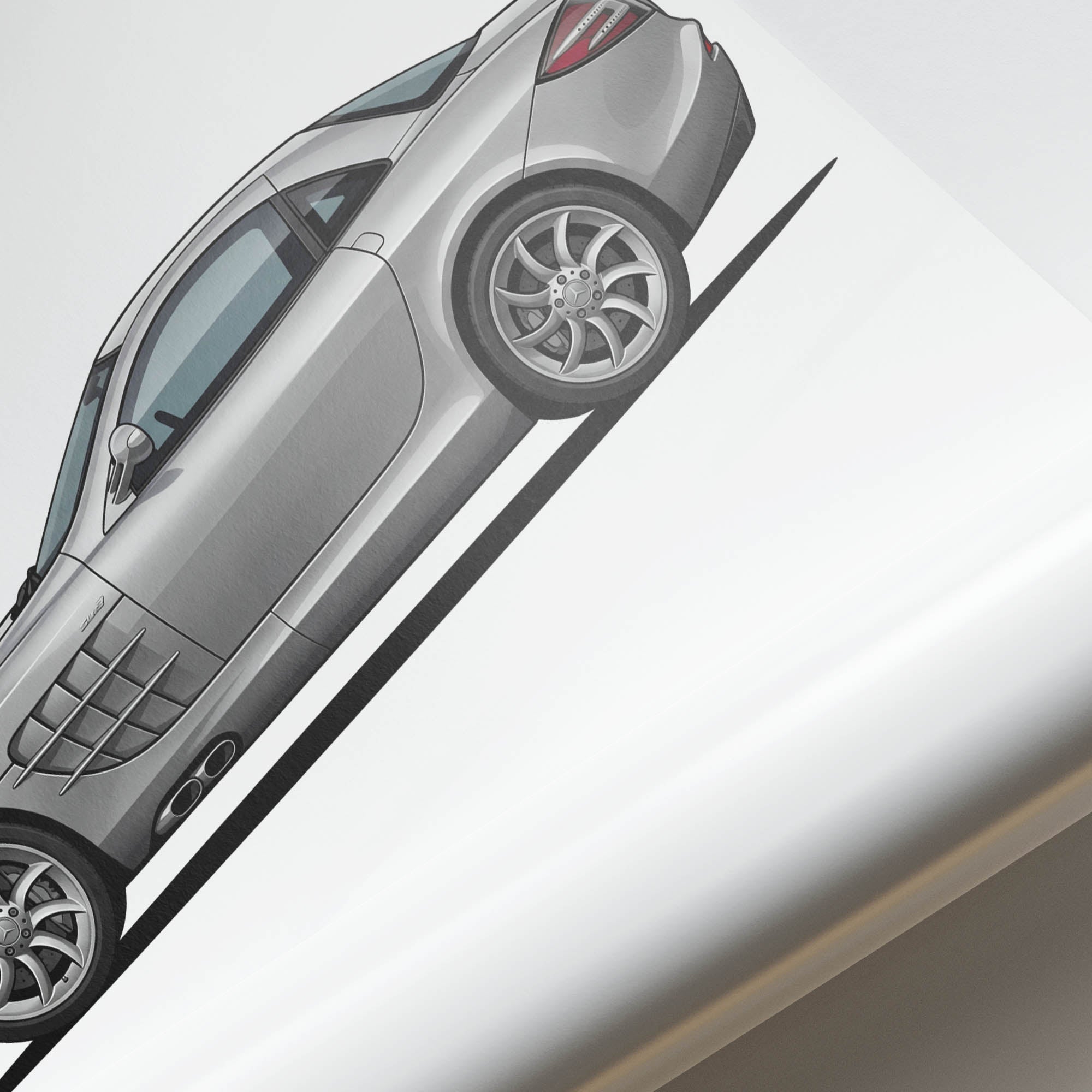 2004 Mercedes-Benz SLR McLaren Crystal – Car Print