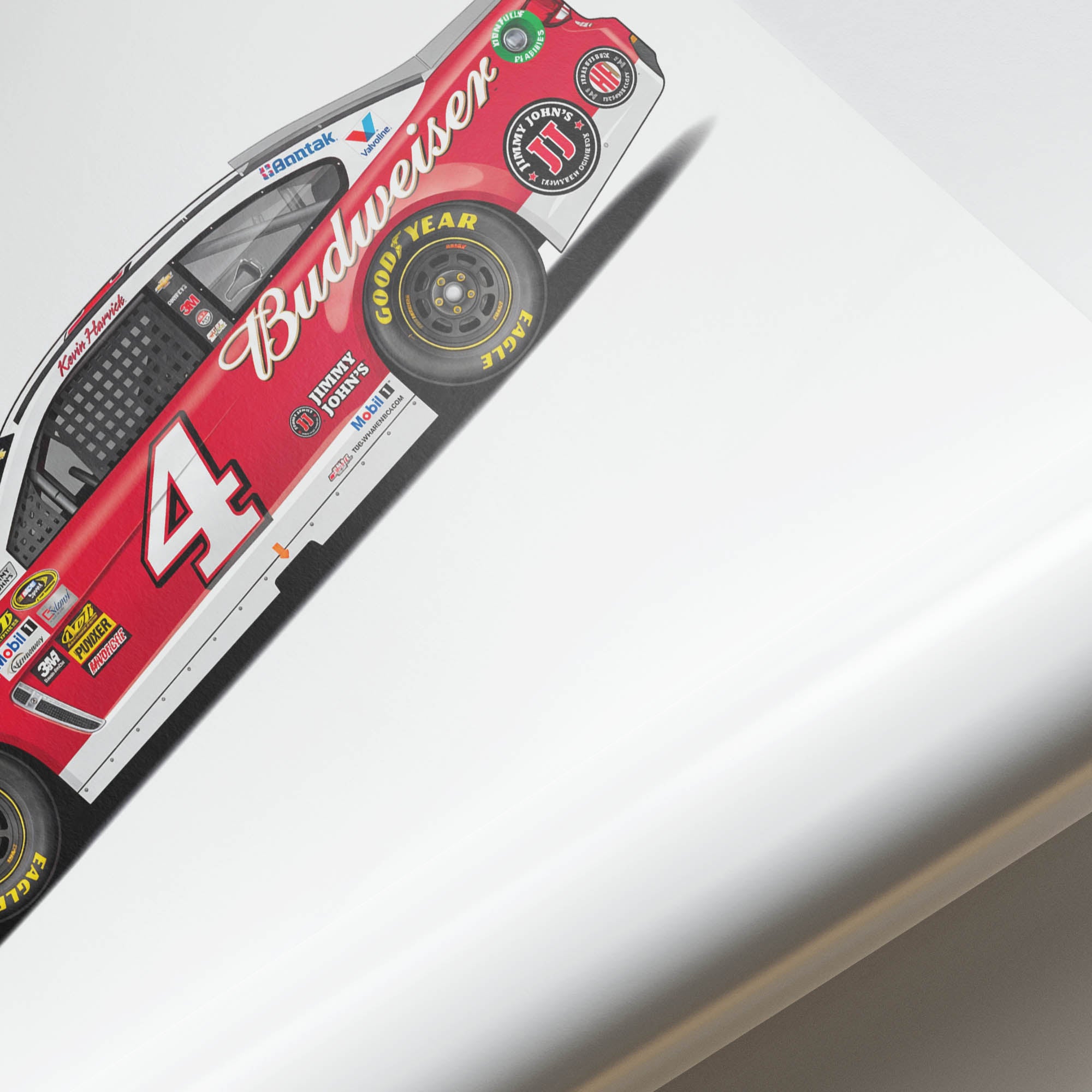 2014 Chevrolet SS Kevin Harvick Budweiser – Car Print
