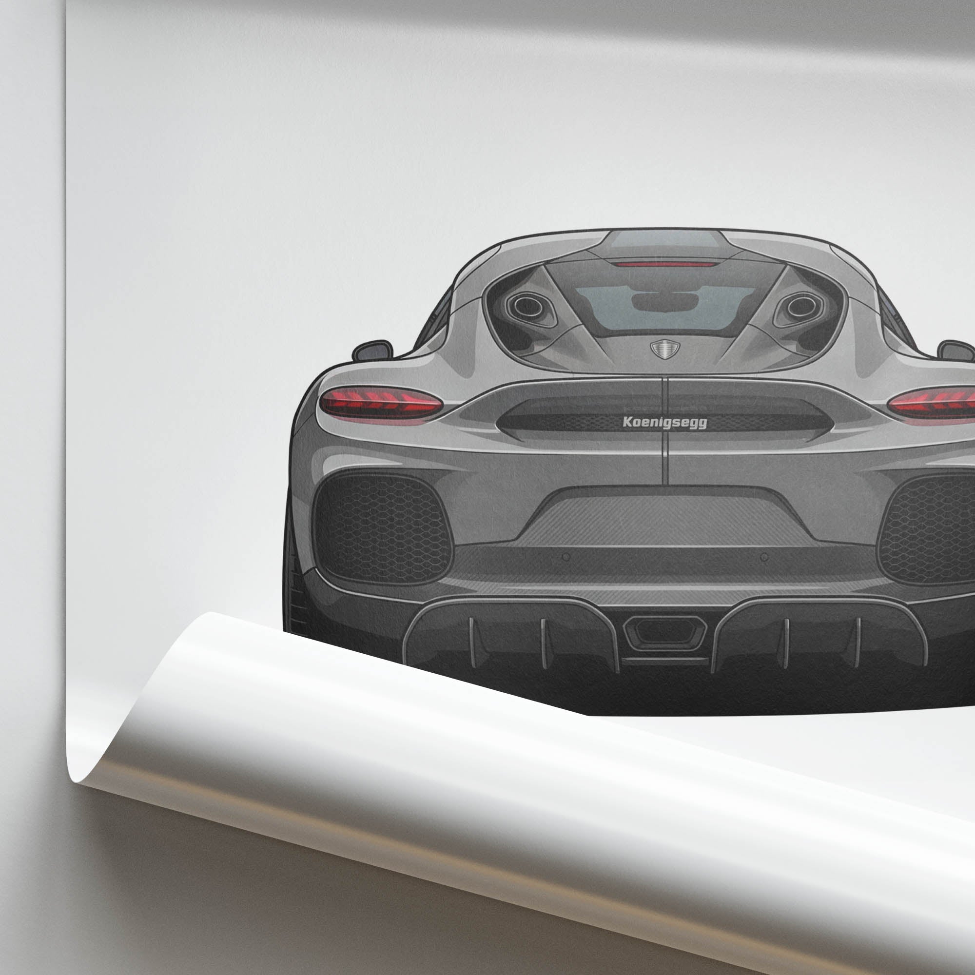 2023 Koenigsegg Gemera – Car Print