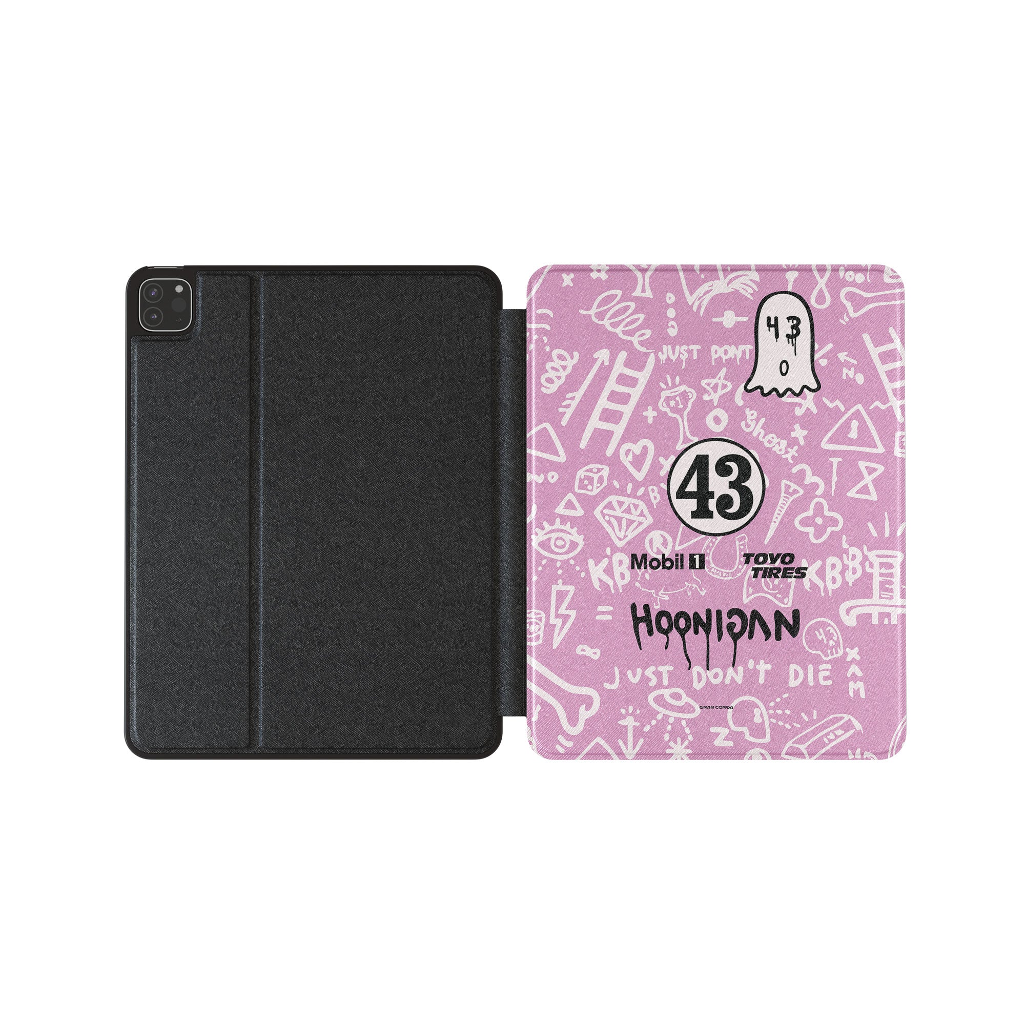 iPad Case Ken Block Pikes Peak Porsche 2022 Hoonipigasus #43 Durable Protective Cover