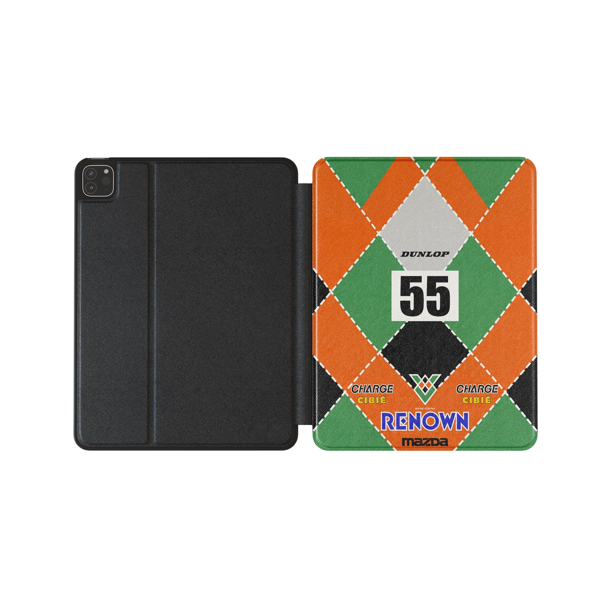 Mazda 787B iPad Case - Durable Motorsport Livery Cover With Rotary Engine Design