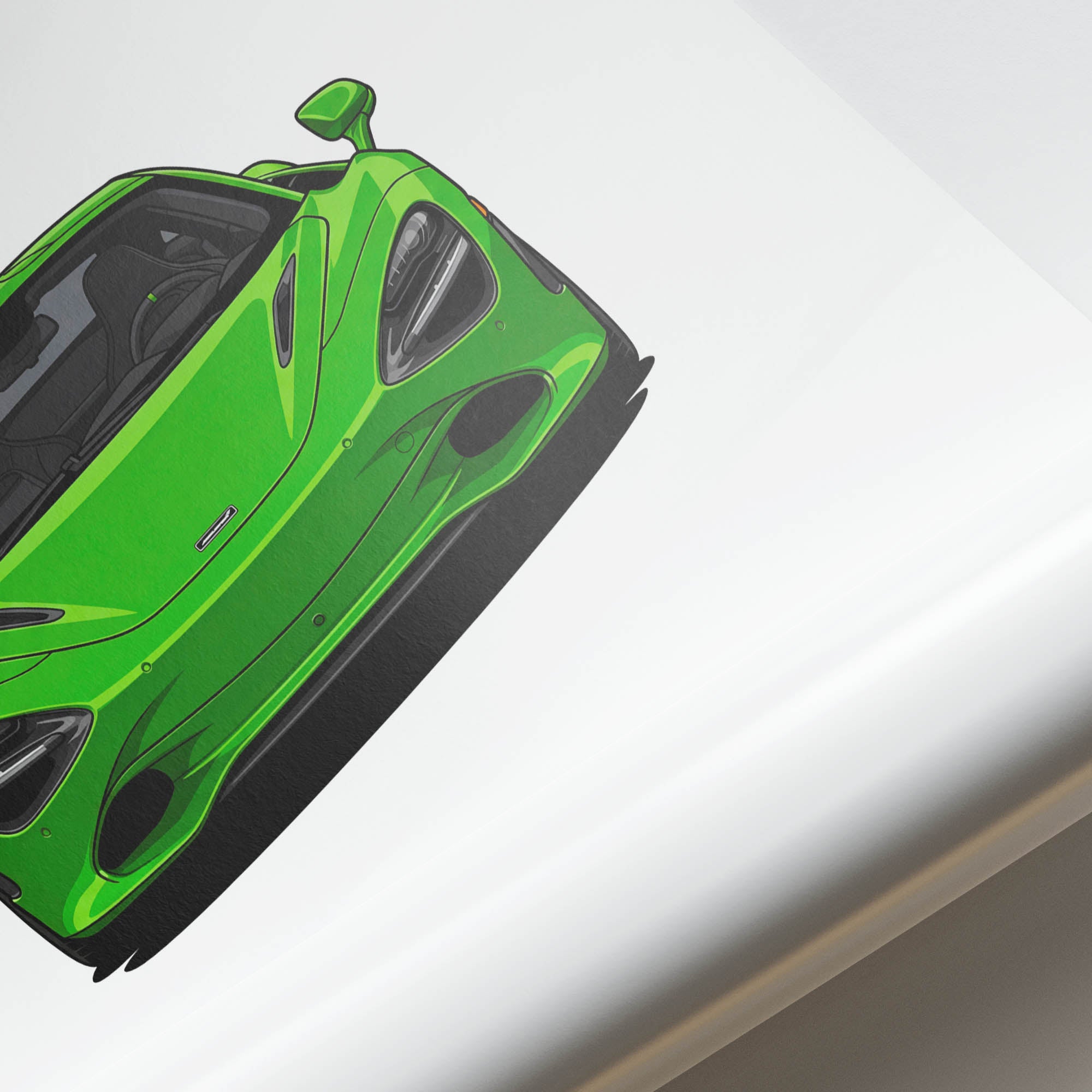 2024 McLaren 750S Mantis – Car Print