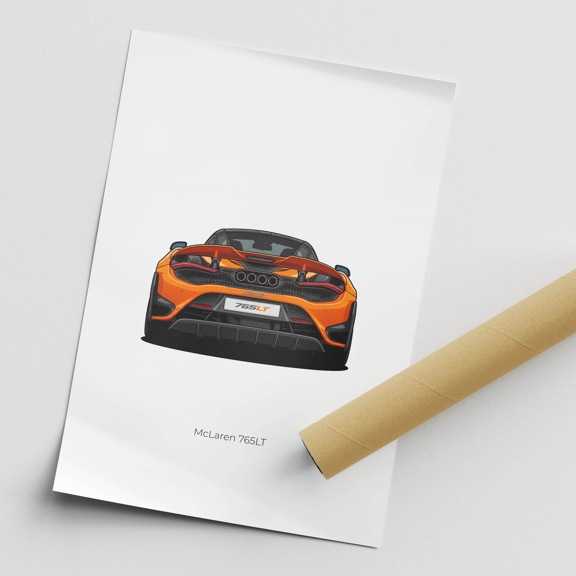 2021 McLaren 765LT Nardo – Car Print