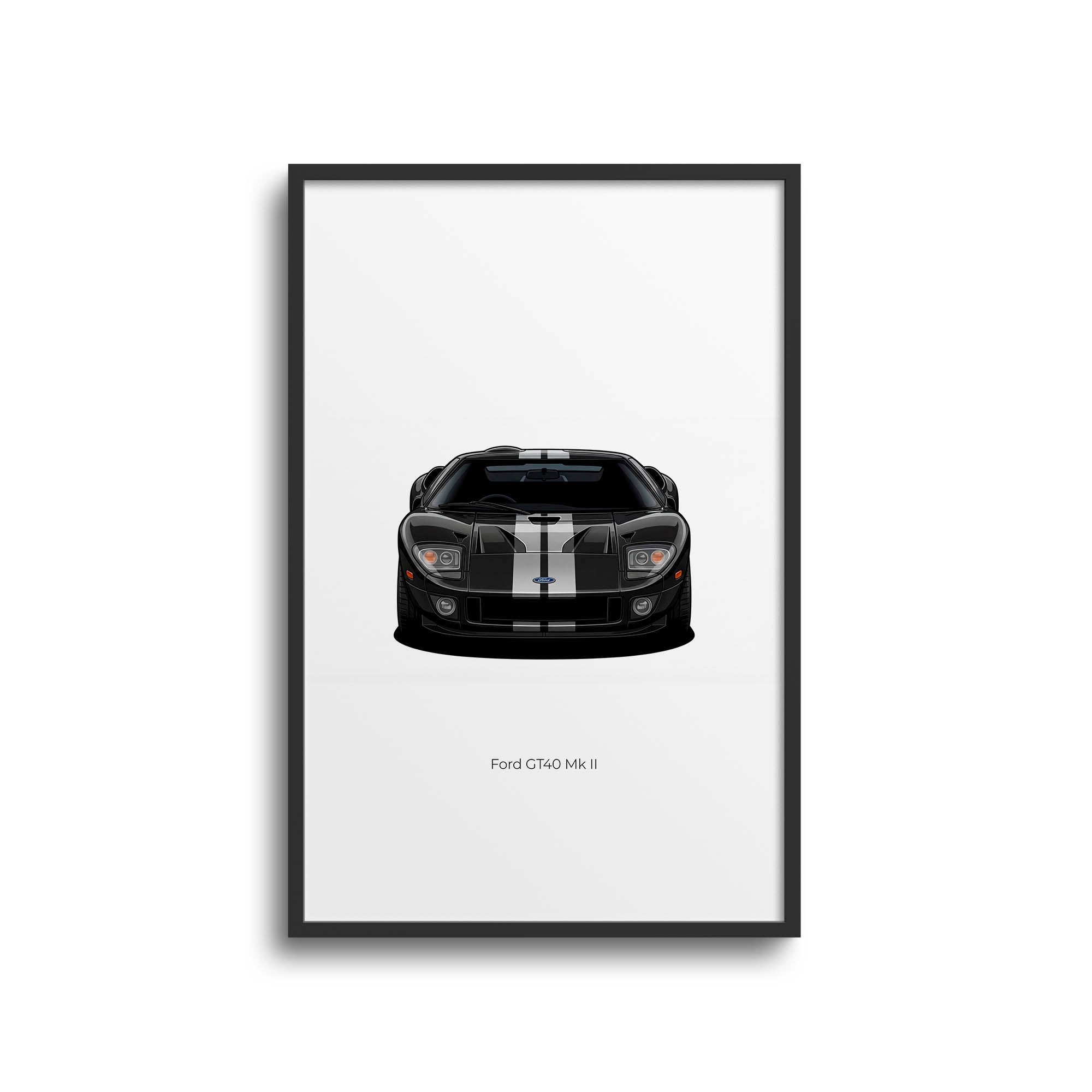 1966 Ford GT40 Mk II – Car Print