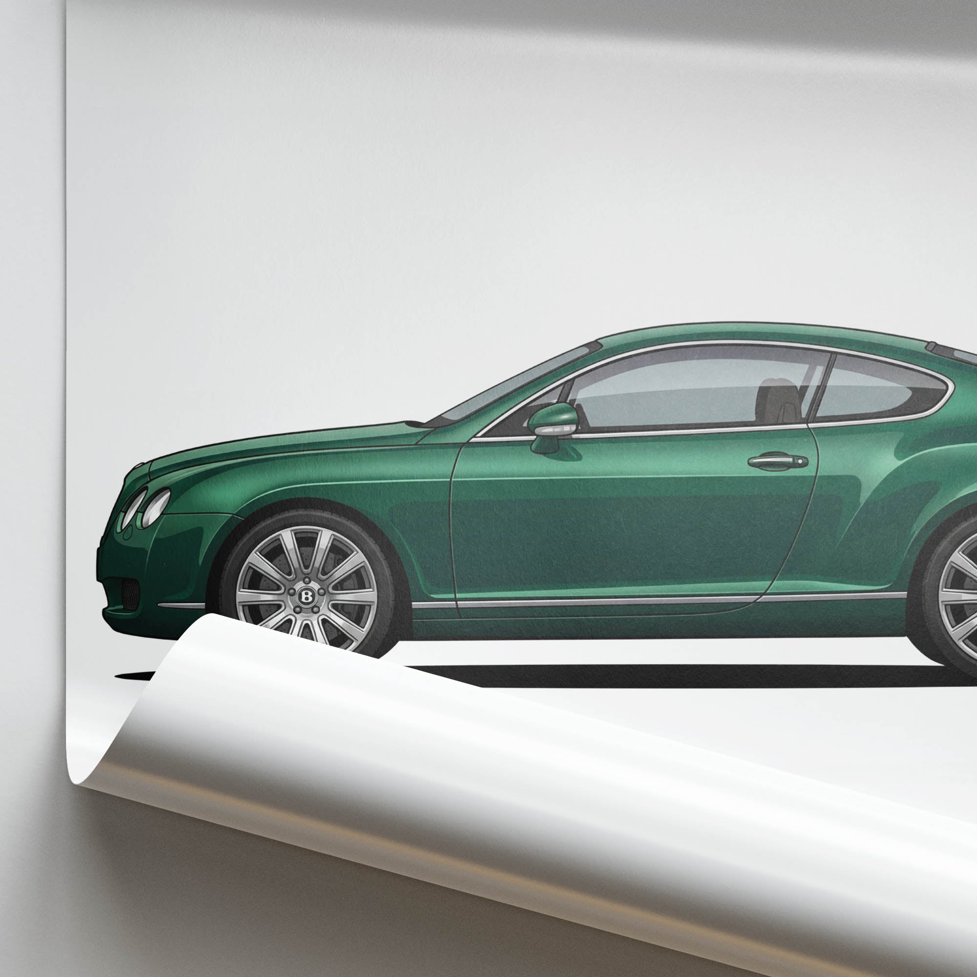 2003 Bentley Continental GT Cypress – Car Print