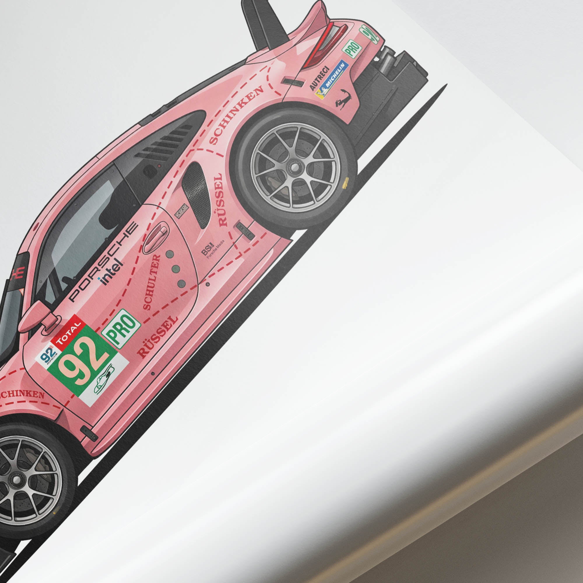 2018 Porsche 911 RSR – Car Print
